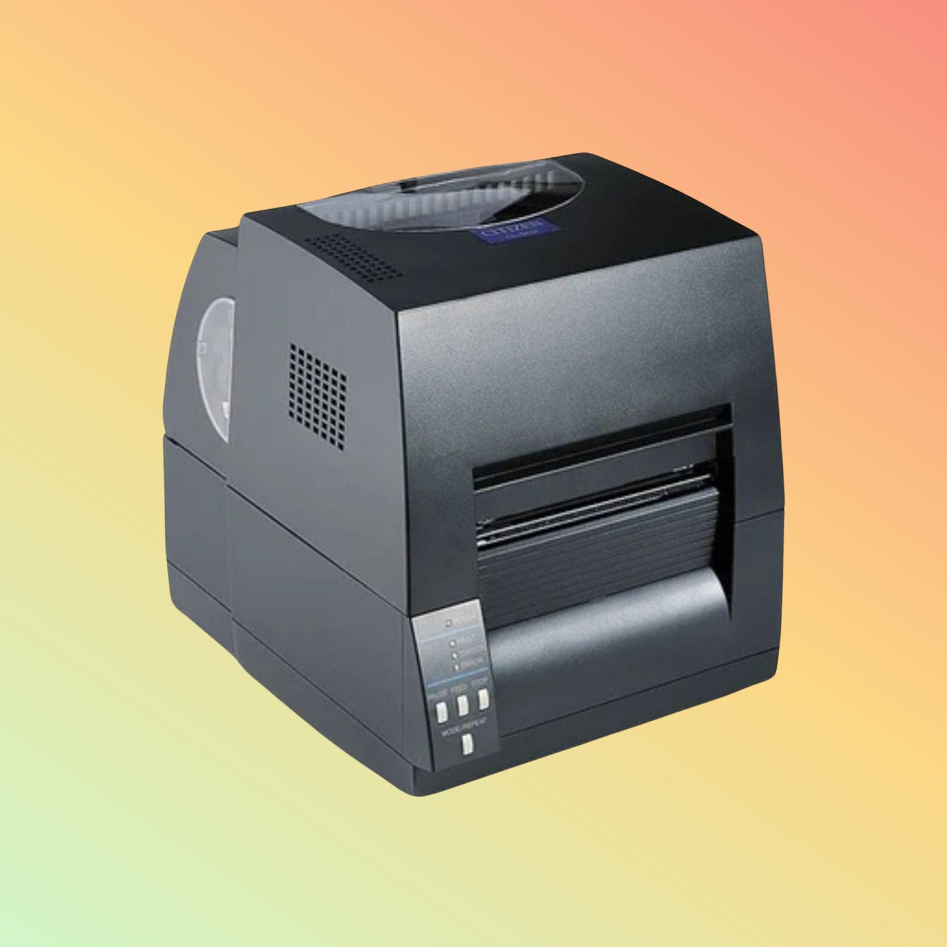 "High-speed printing with the Citizen CL-S621 in action."