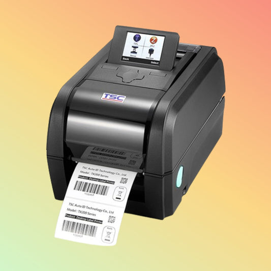 "TSC TX200 Barcode Printer front view"