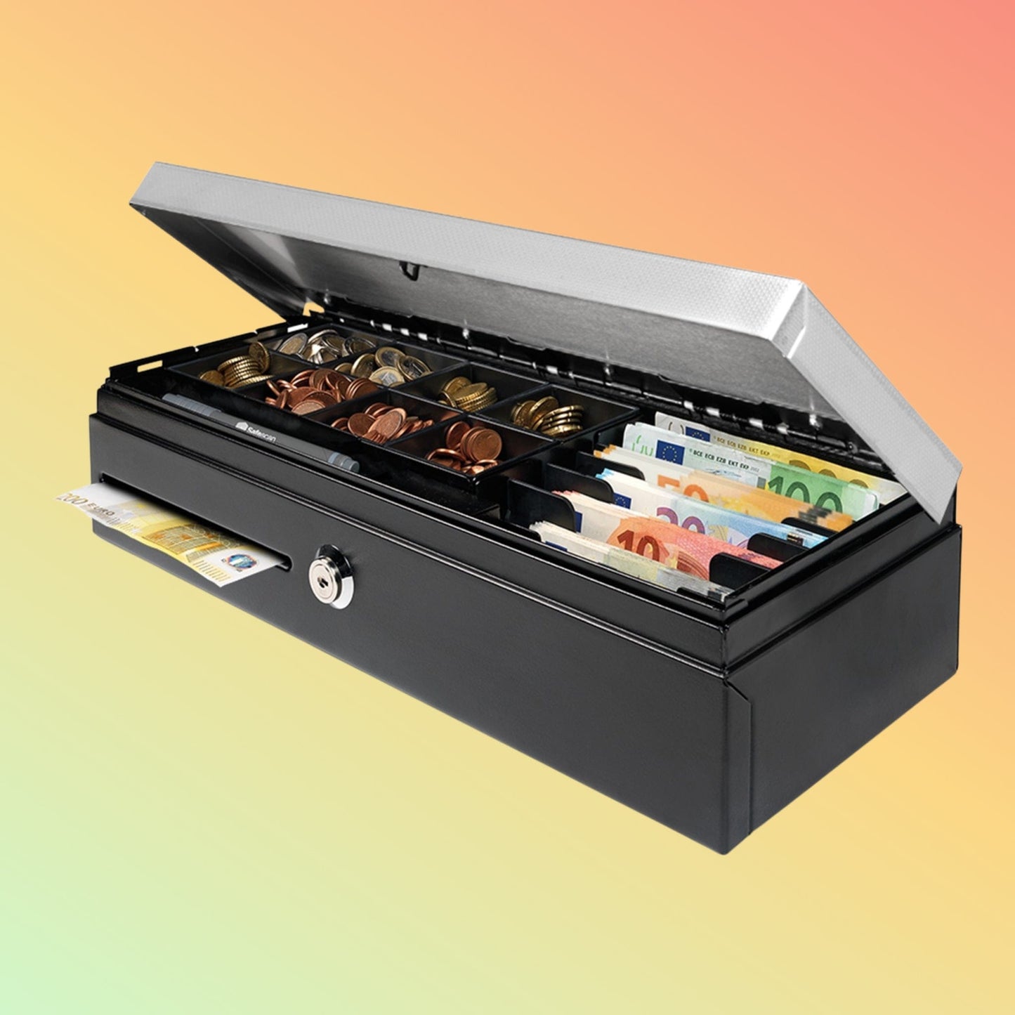 "Postech PT-R470 Cash Drawer Front View"