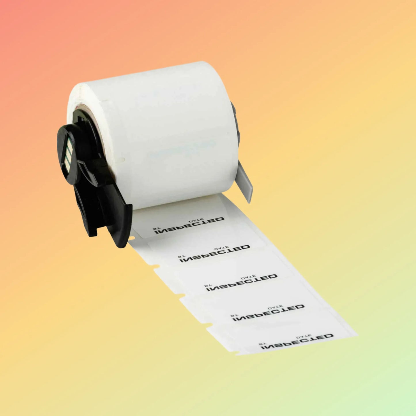 Harsh Enviro Clear Polyester Labels for 3" Core - 1"x2"