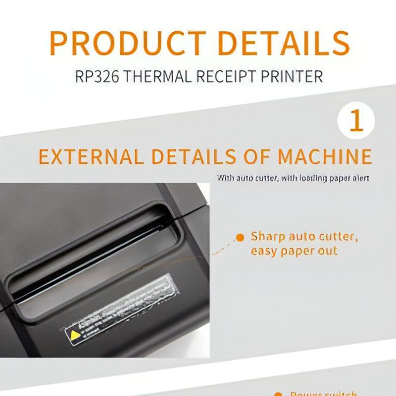 neotech.ae Thermal Printer Receipt Printer - Rongta RP326