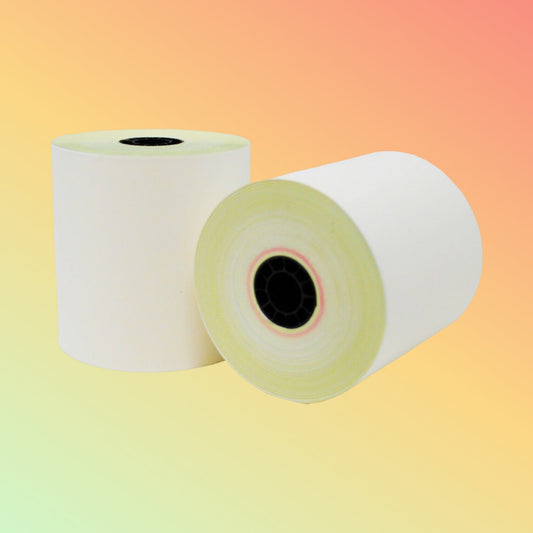 Paper Rolls - NCR 2Ply 76mm*70m (100 Rolls/Box) - Neotech