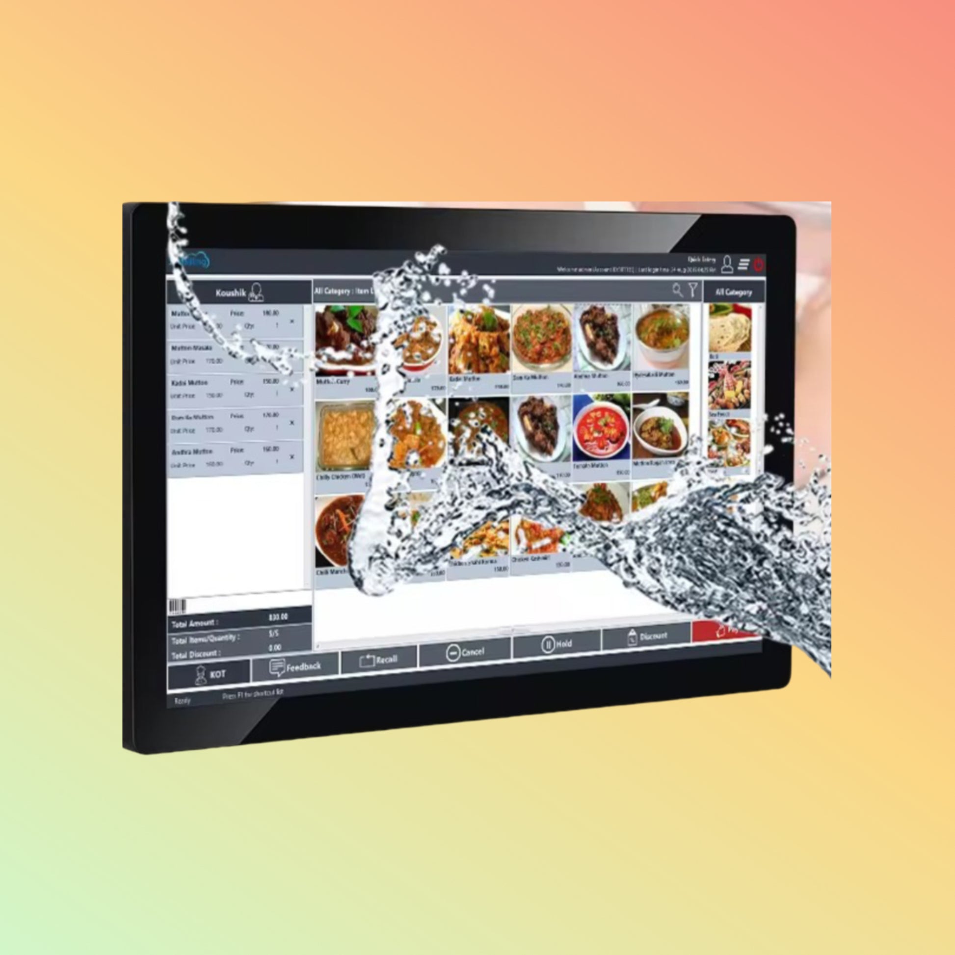 ARM Cortex-A55 powered KDS system for efficient kitchen management