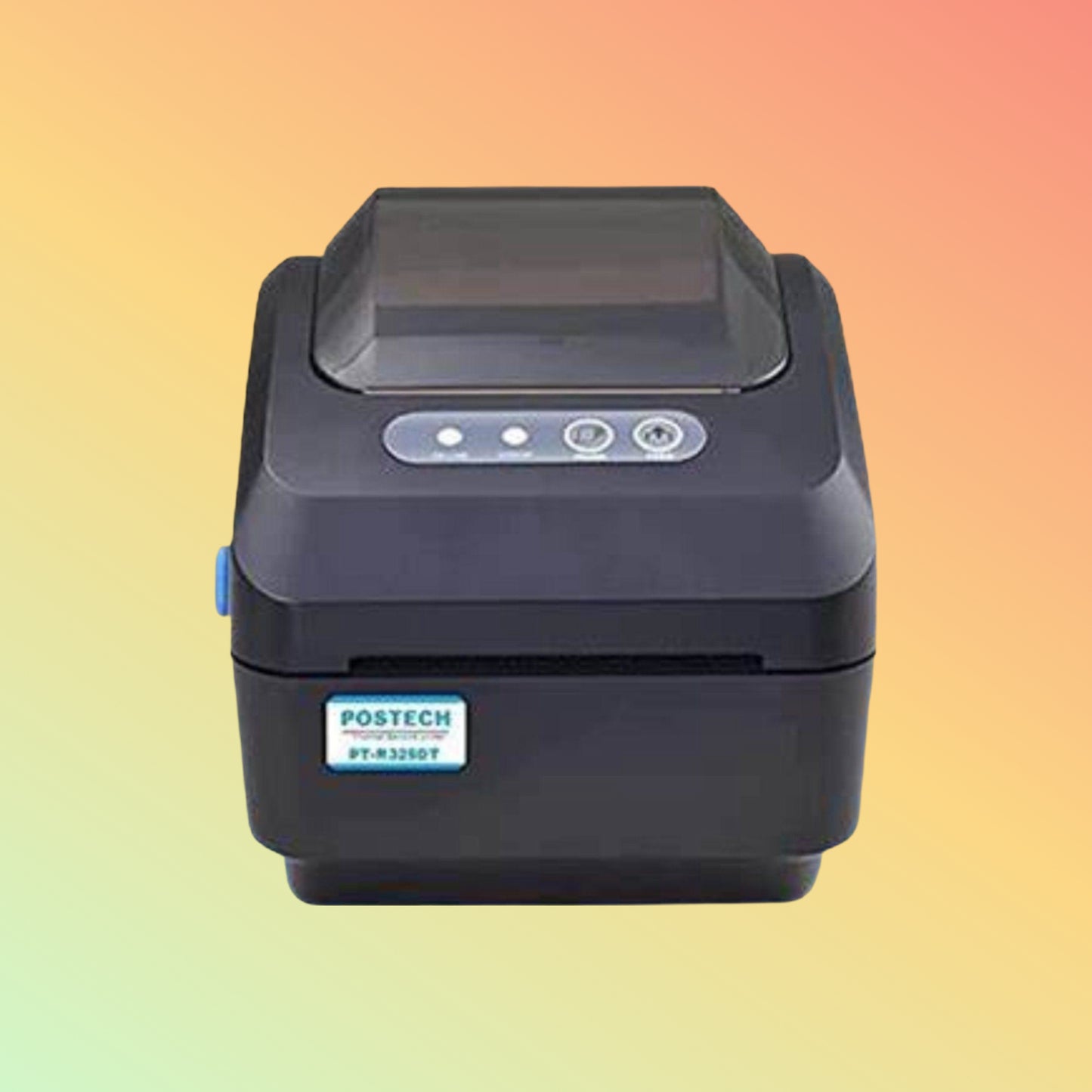 "High-speed, efficient business label printing with Postech PT-R325DT"