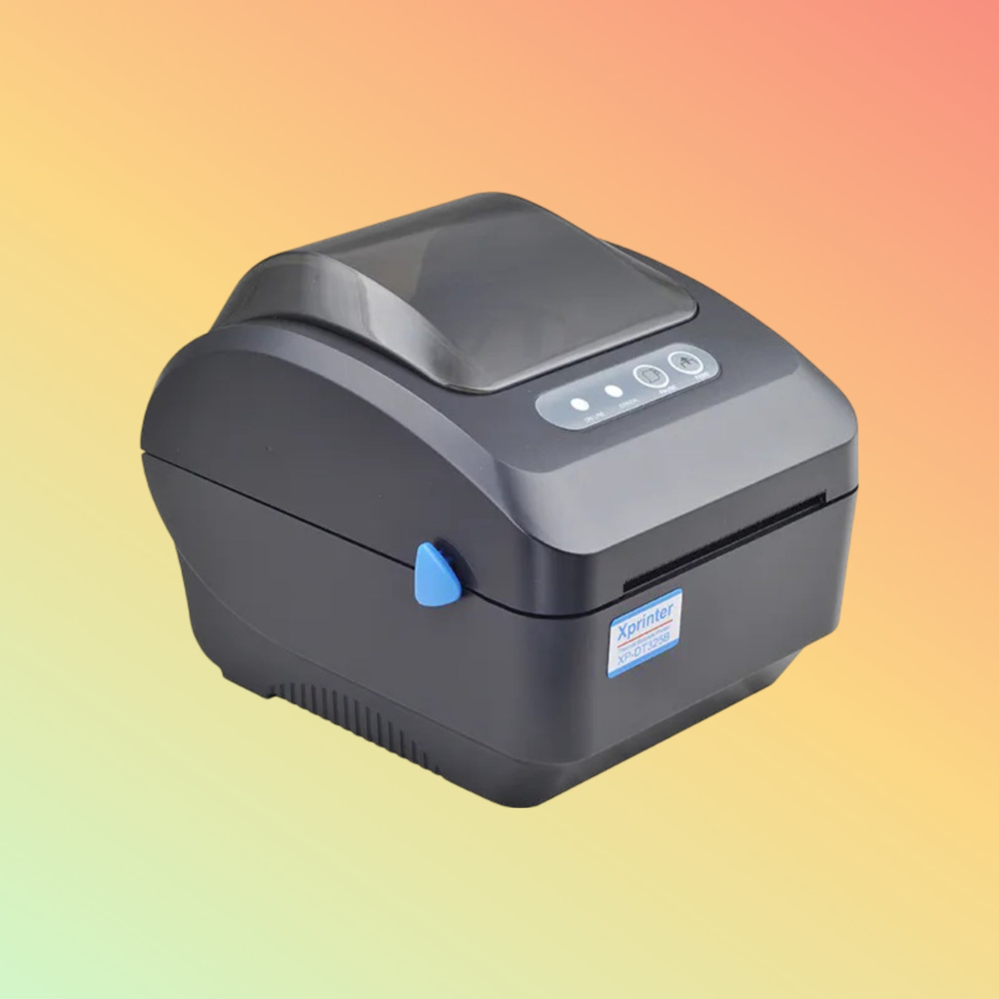 "PT-R325DT Label Printer for retail, logistics, healthcare industries"