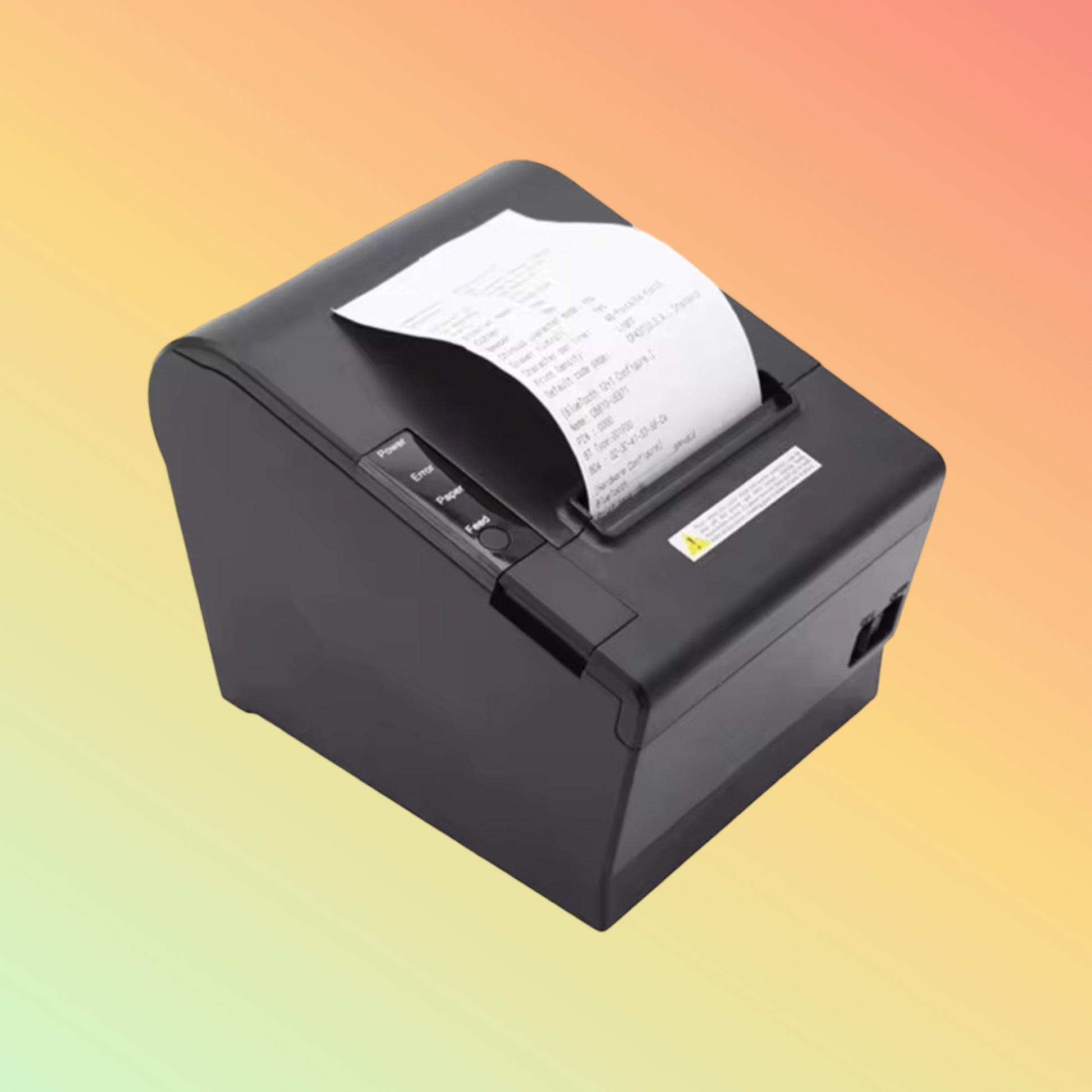 "Compact Design POSTECH PT-R88V 80mm Receipt Printer"