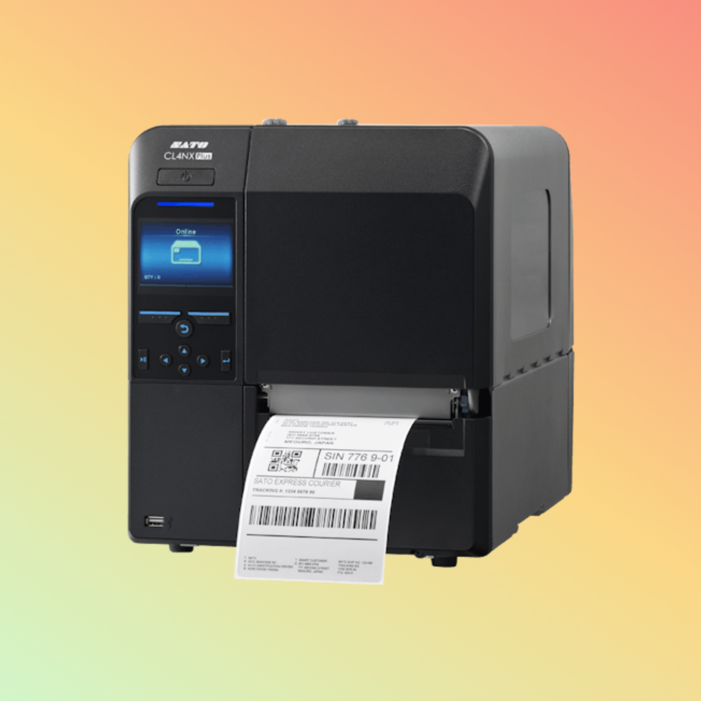 SATO CL4NX Industrial Thermal Printer – High-Speed, RFID Ready