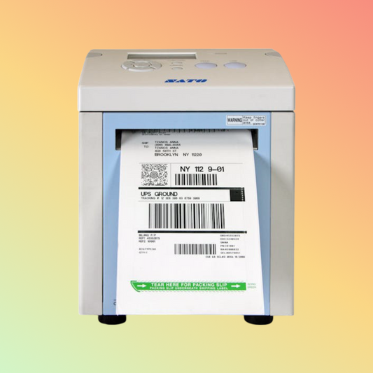 alt="SATO America GY4 Series specialty thermal printers designed for compact use, featuring high-resolution output, versatile connectivity, and reliable thermal printing capabilities."