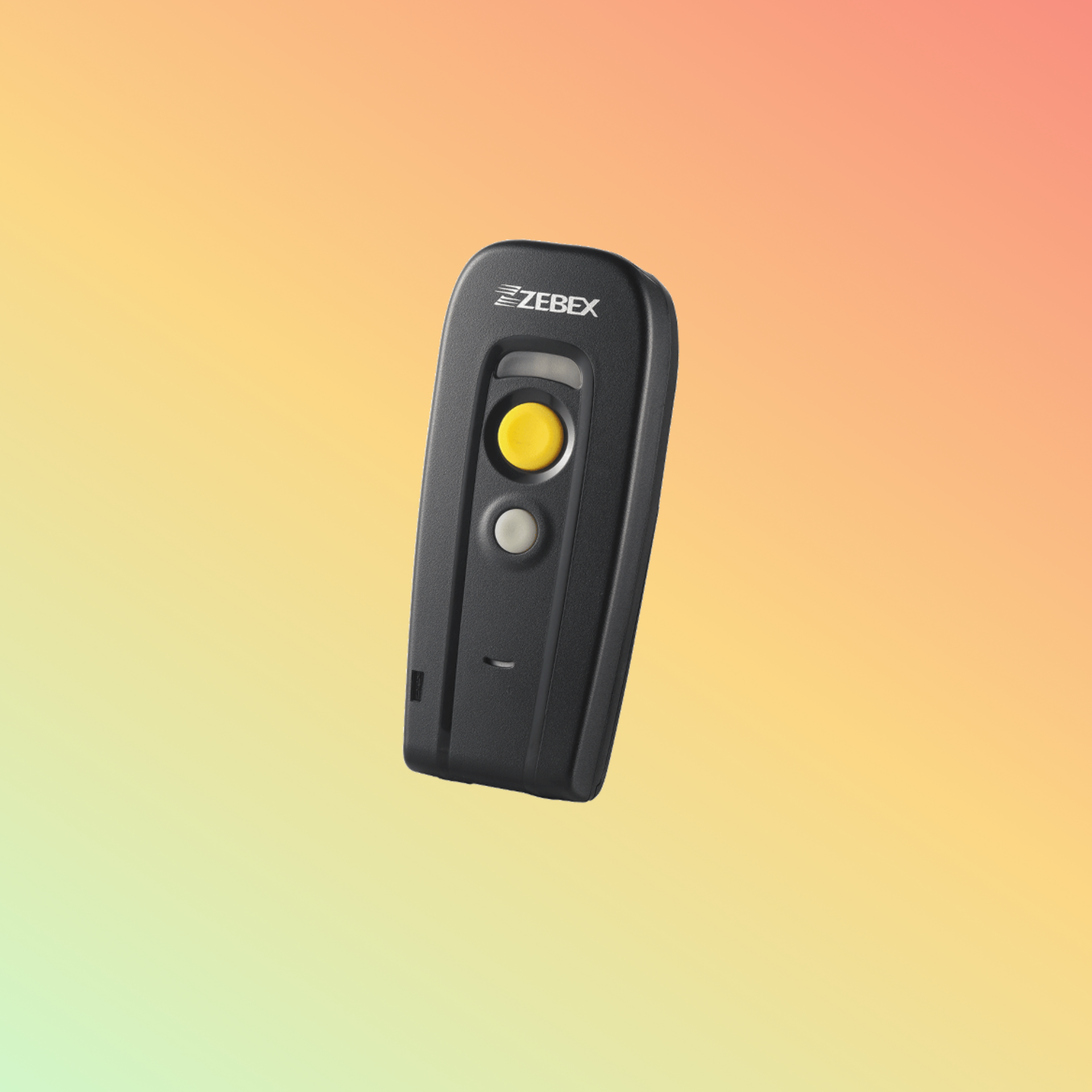 alt="ZEBEX Z-3250 linear image wireless handy scanner designed for efficient barcode scanning, featuring a compact, ergonomic design and Bluetooth connectivity."