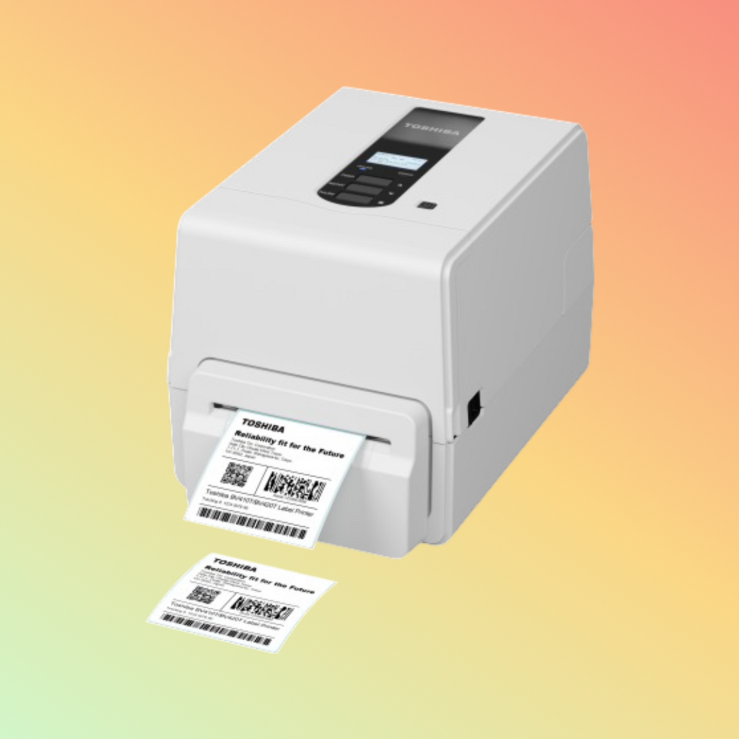 TOSHIBA BV410T Label Printer