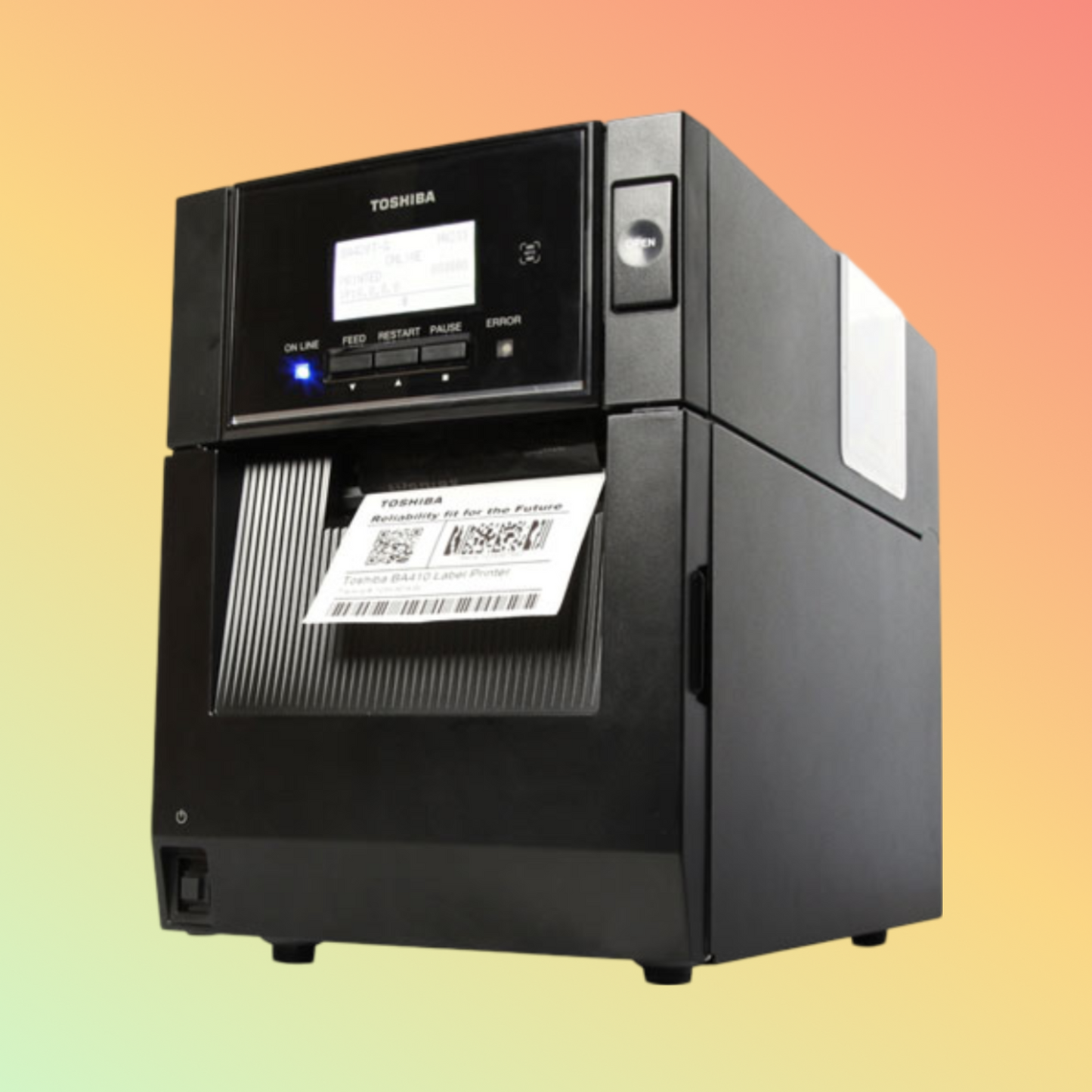 Toshiba BA410T Industrial Barcode Printer