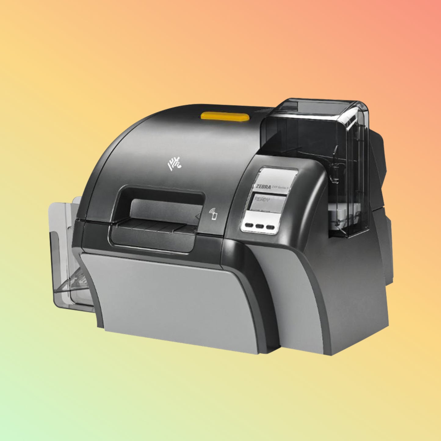 "Zebra ZXP Series 9 Retransfer ID Card Printer front view"