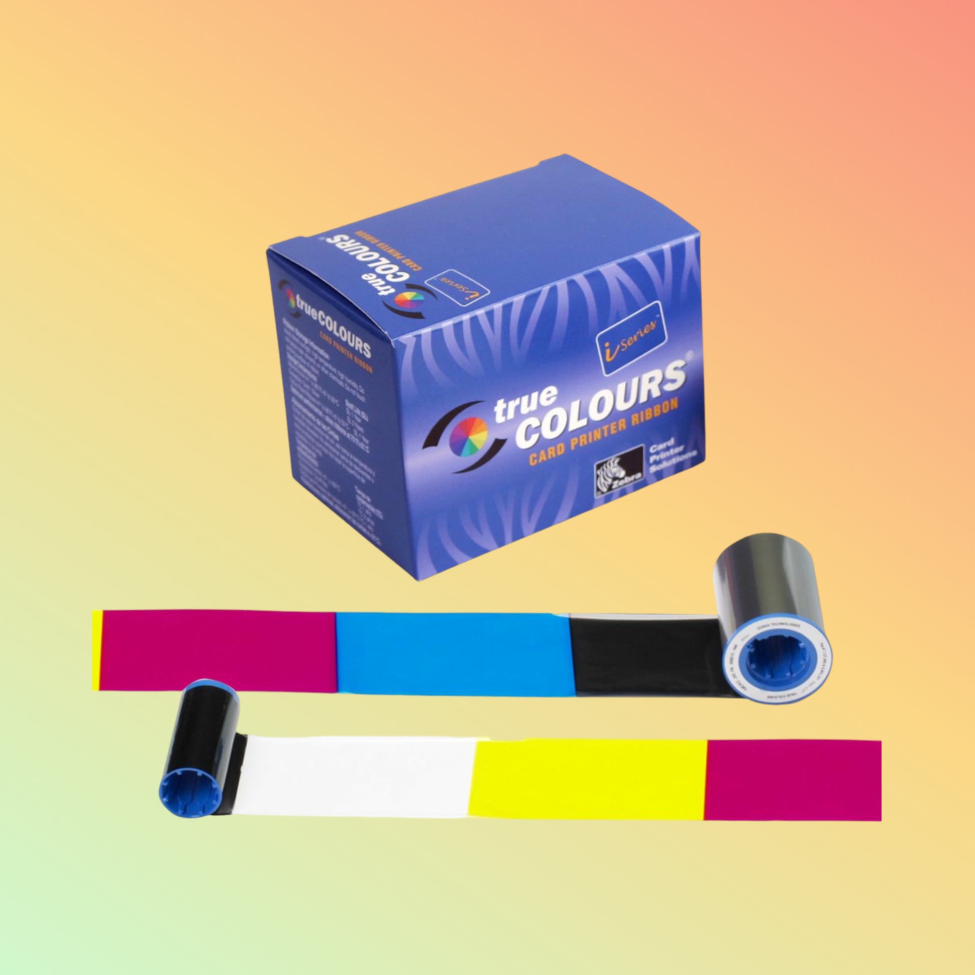 YMCK Color Ribbon for Zebra ZXP Series 8 Printer