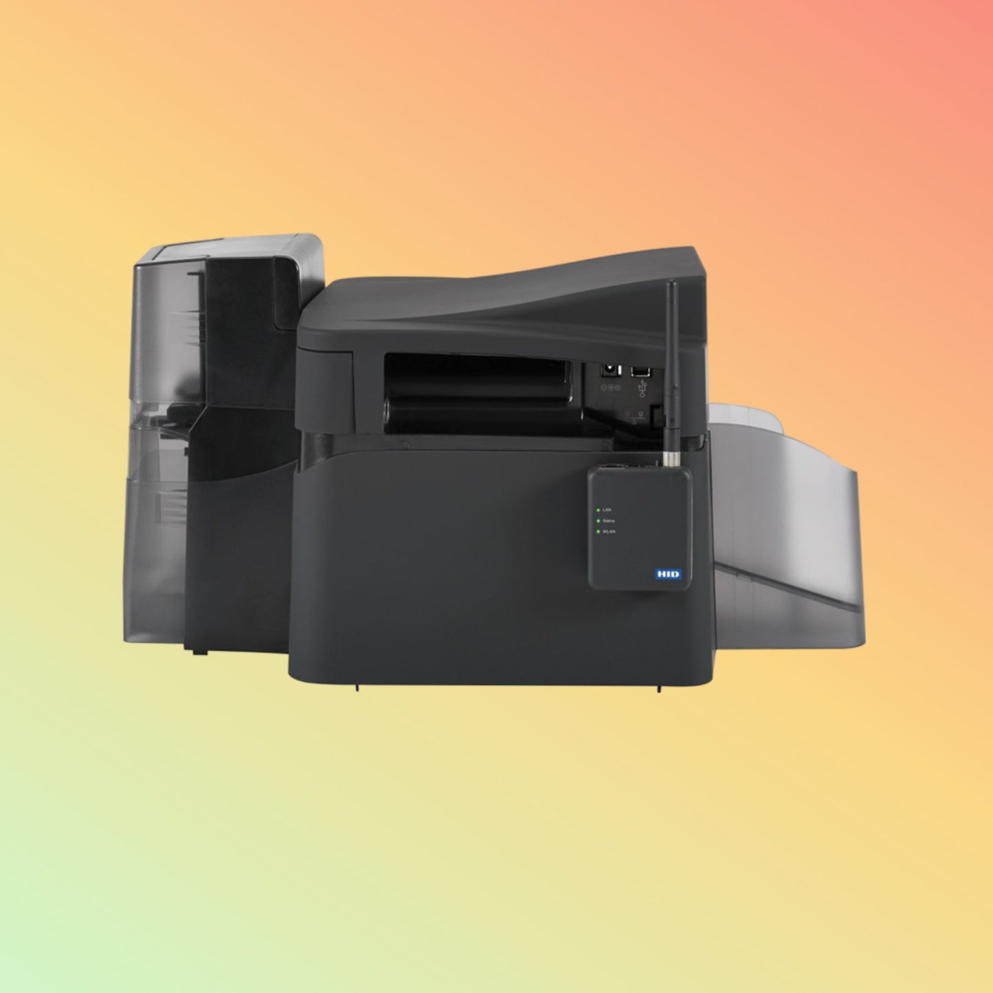 HID FARGO DTC4500e ID Card Printer & Encoder