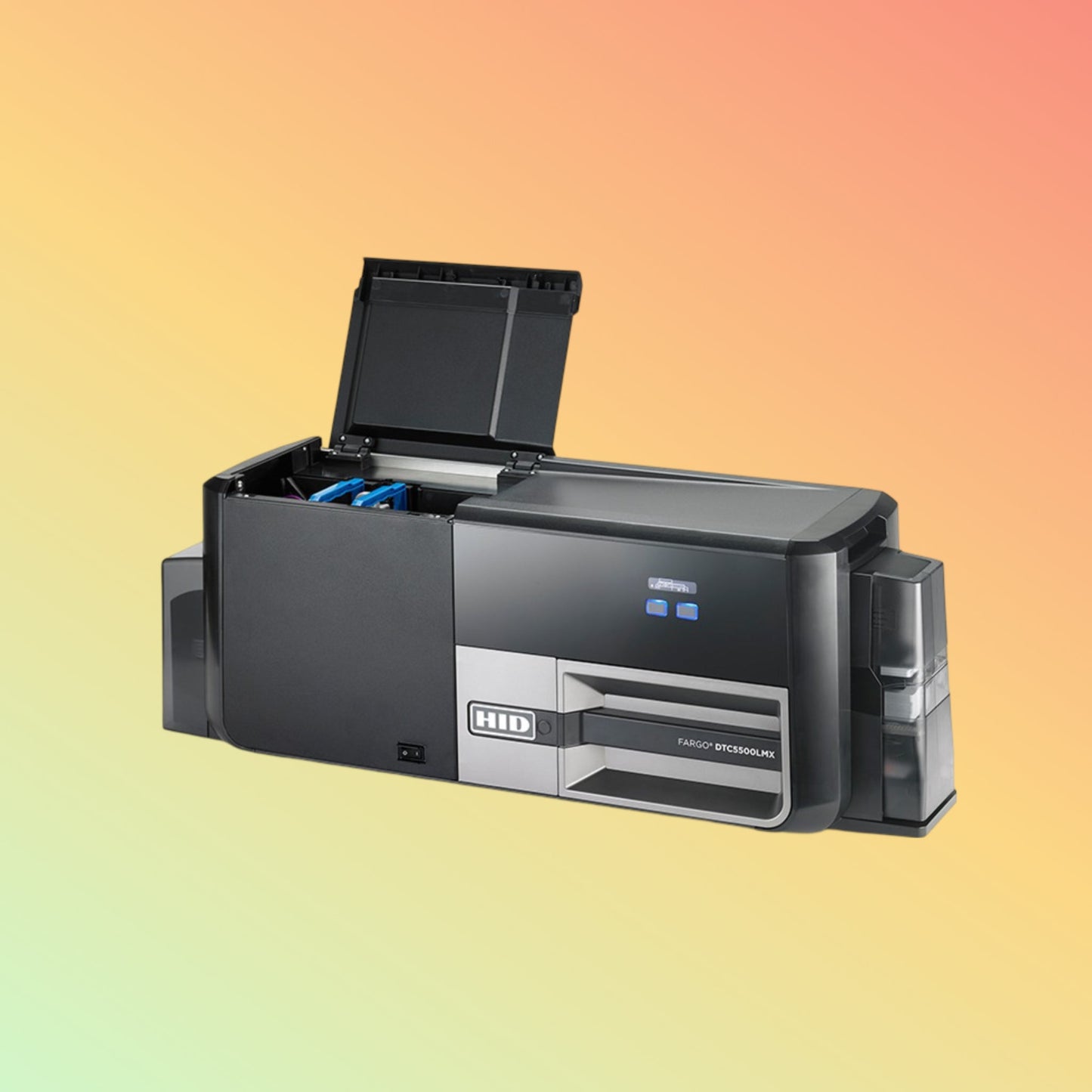 HID FARGO DTC5500LMX ID Card Printer and Laminator