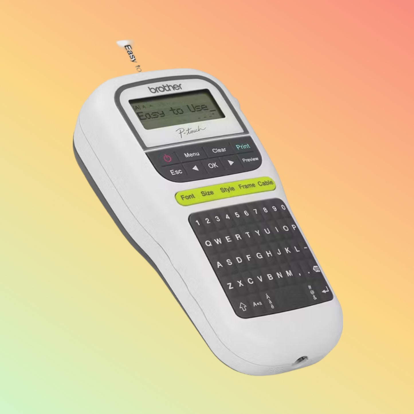 Brother PT-H110 Label Maker: Easy, Portable Labeling