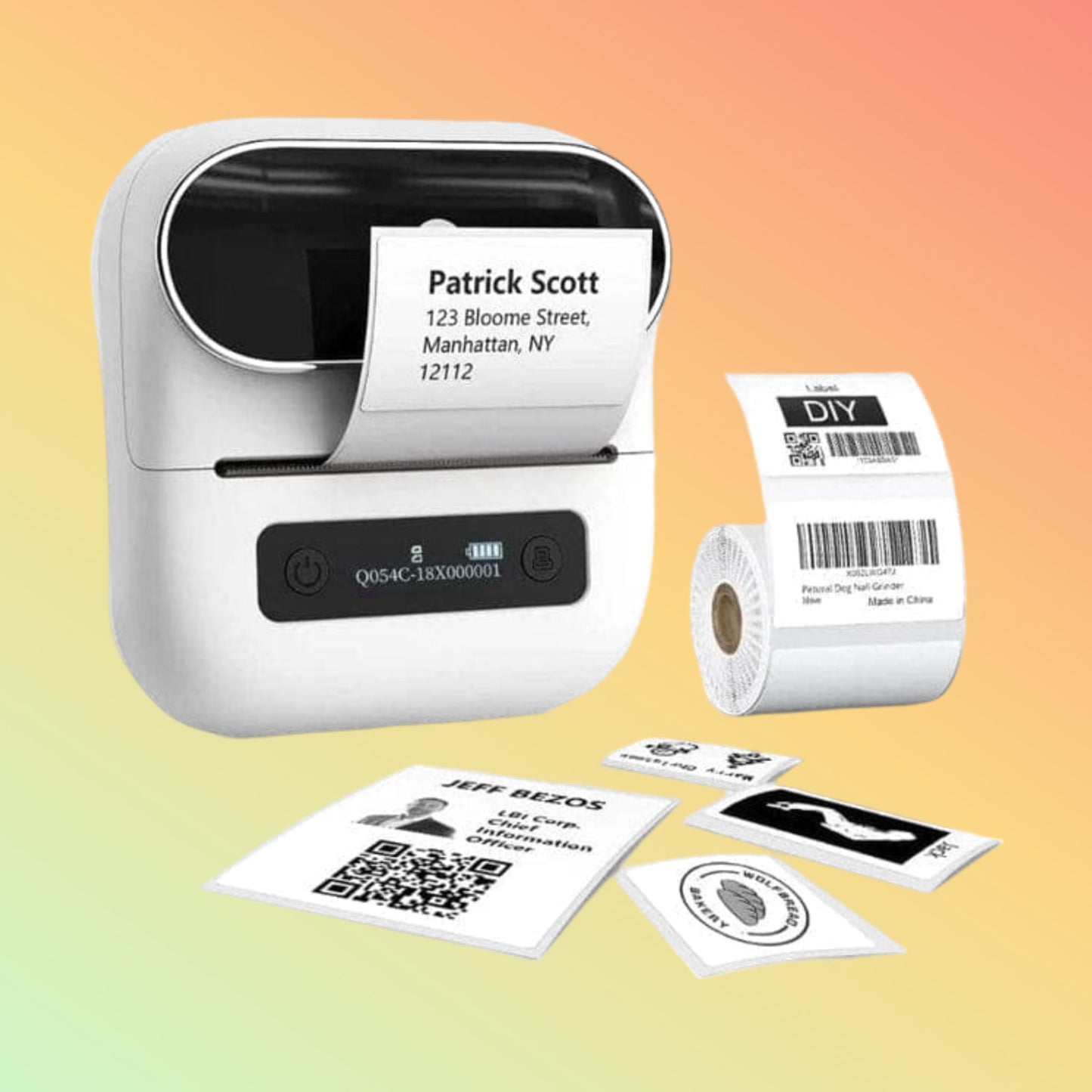 Phomemo M220 Label Maker Bluetooth Thermal Label Printer