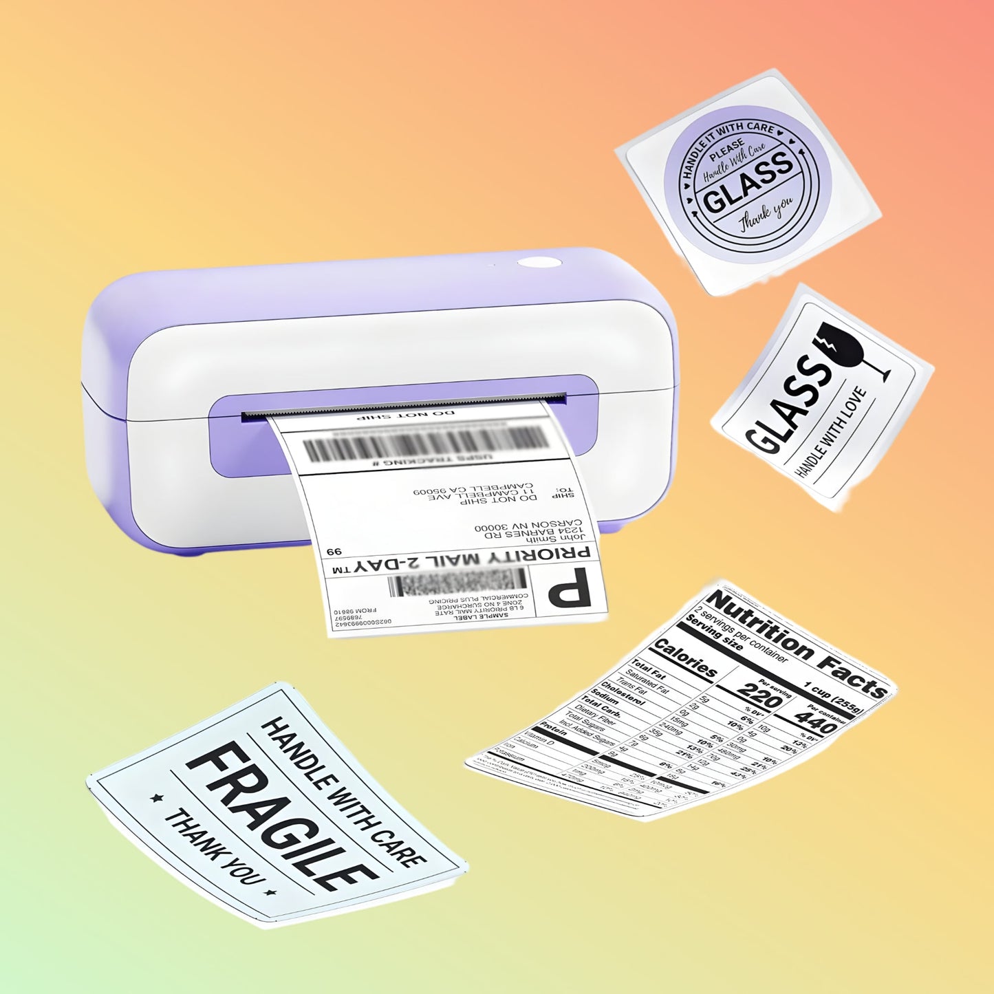 Phomemo PM-246S/ B246D Direct Thermal High Speed 4×6 Shipping Label Printer