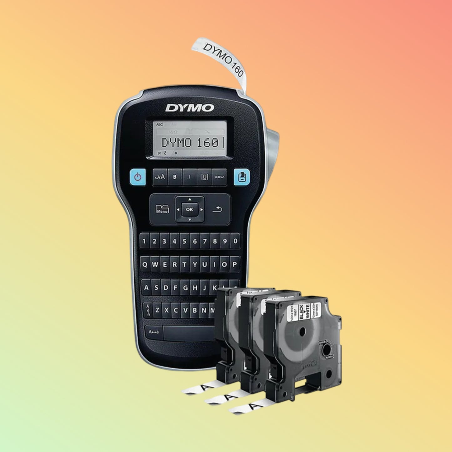 DYMO LabelManager 160 Portable Label Maker – Compact Labeling Solution