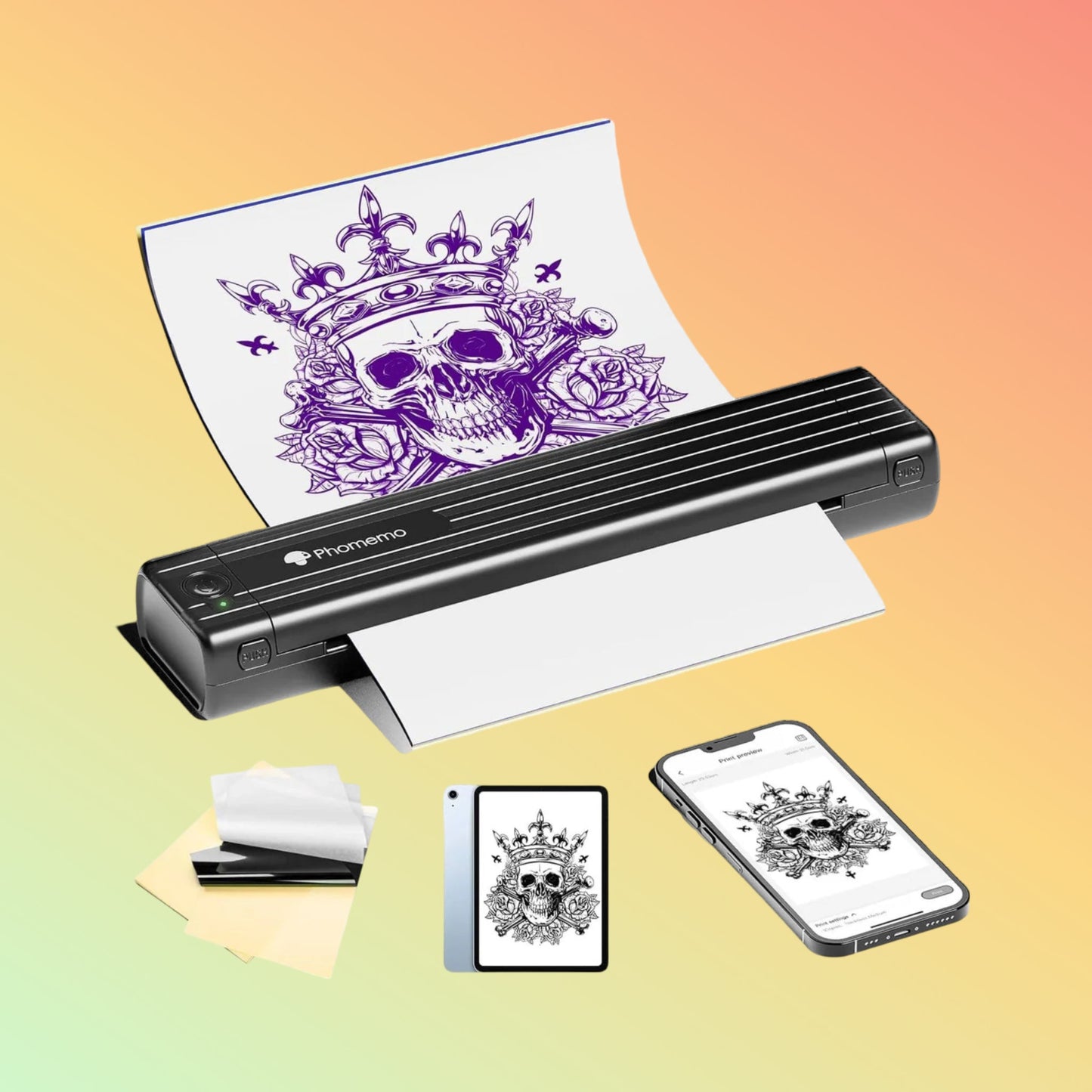 Phomemo TP83 Wireless Tattoo Stencil Printer