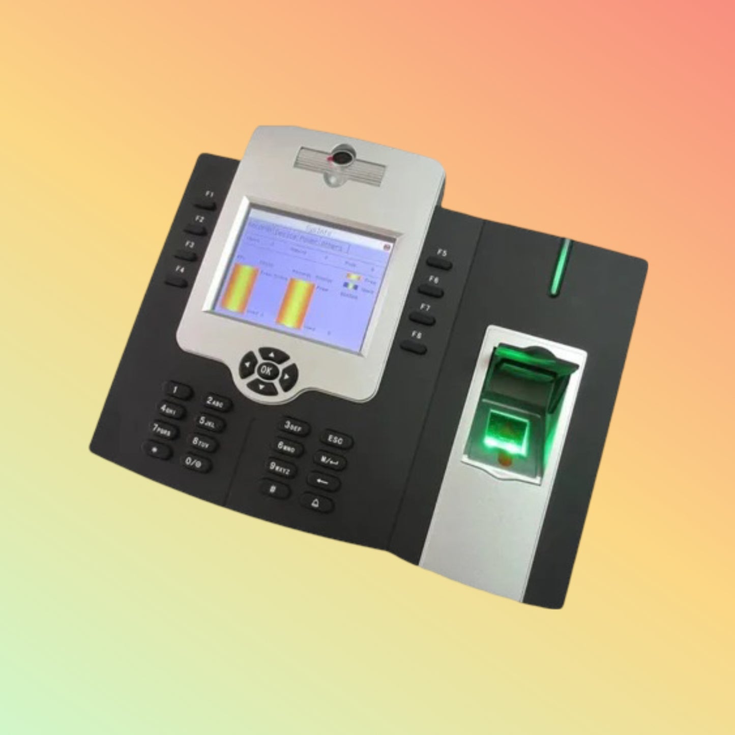 ZKTeco iClock 880: Advanced Biometric Access and Time Attendance