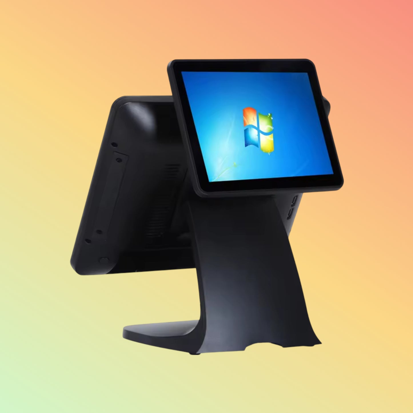 NEOPOS NP-R1980: Dual Screen Aluminum POS System