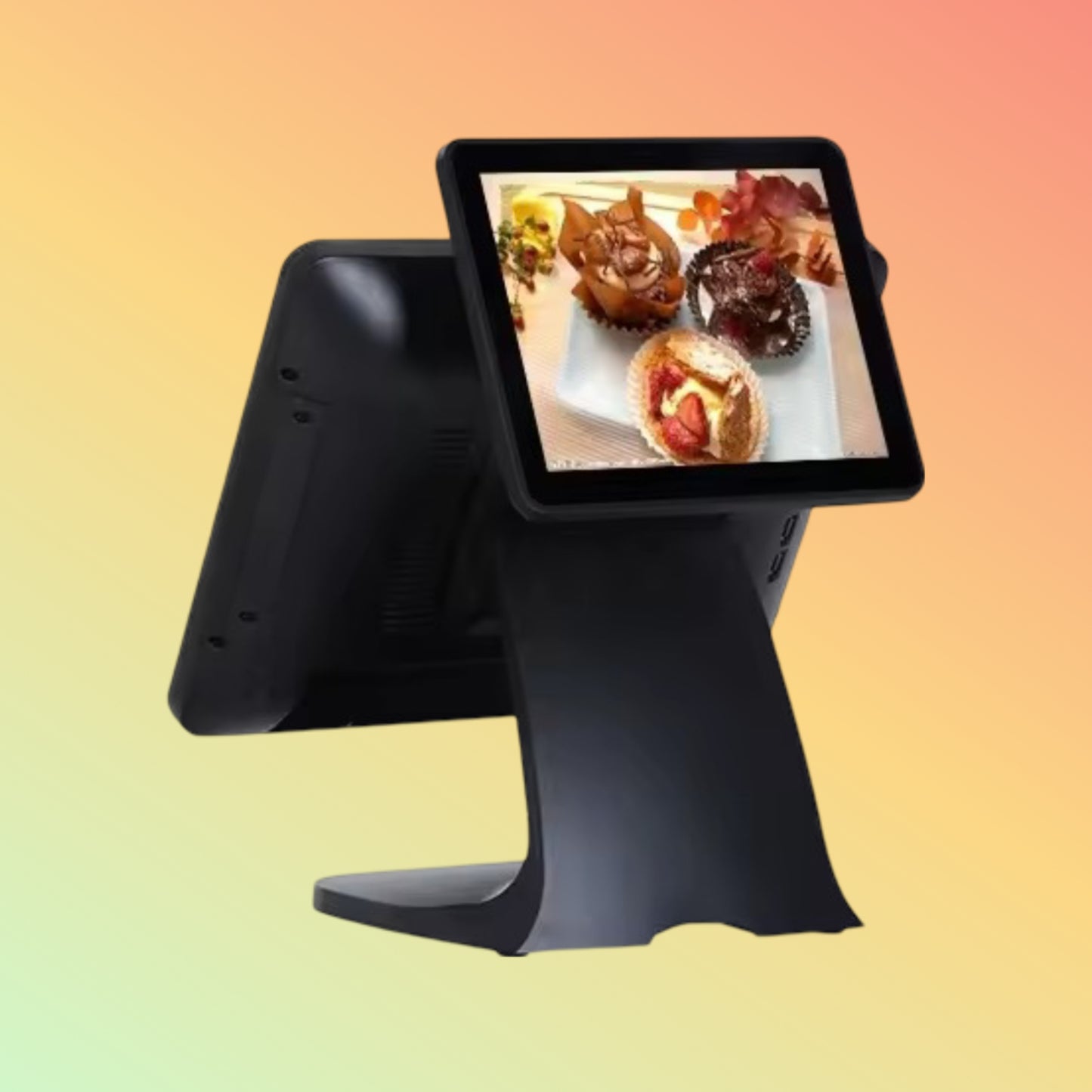 NEOPOS NP-R1980: Dual Screen Aluminum POS System