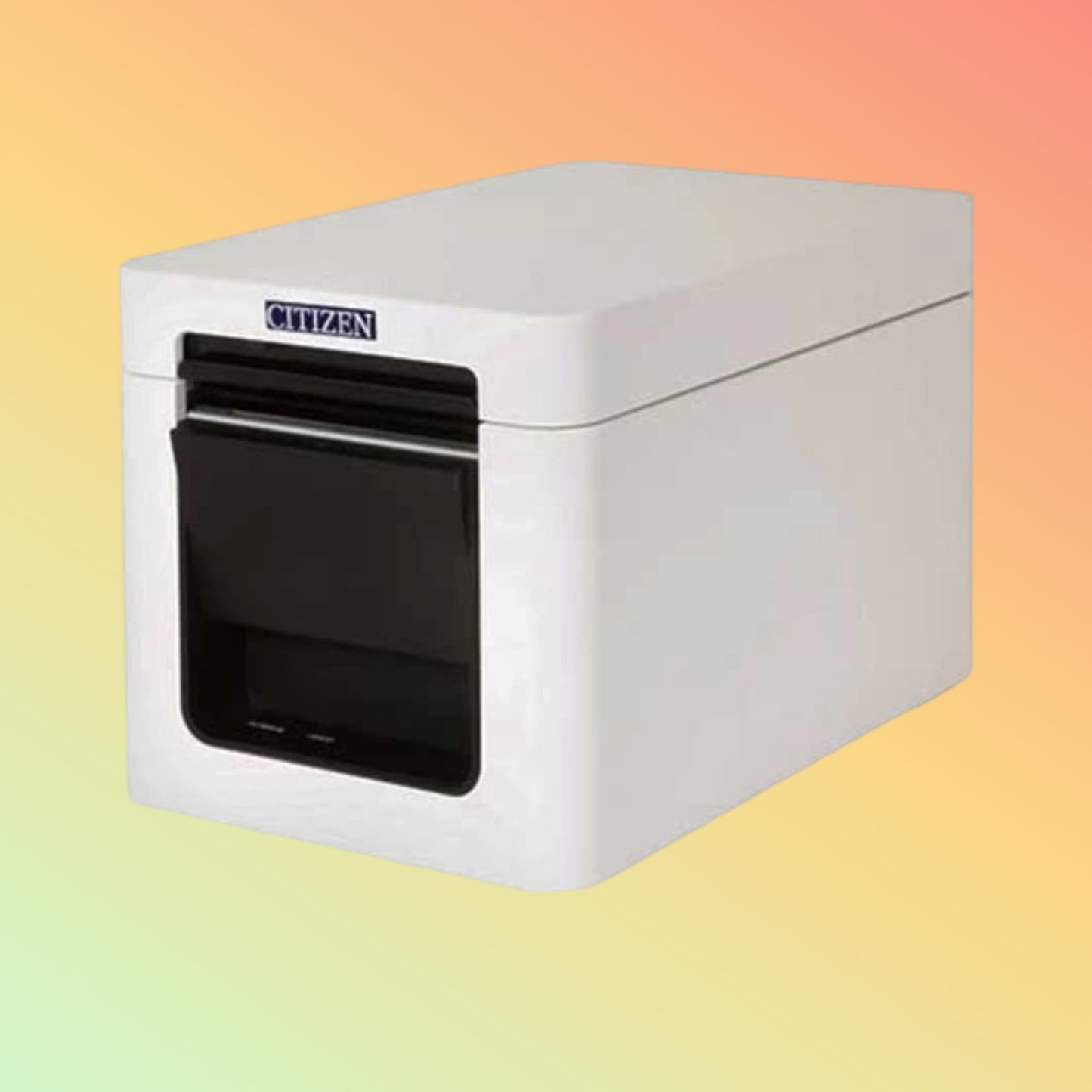 alt="Citizen CT-S2000 Receipt Printer in white, fast and reliable for efficient printing"