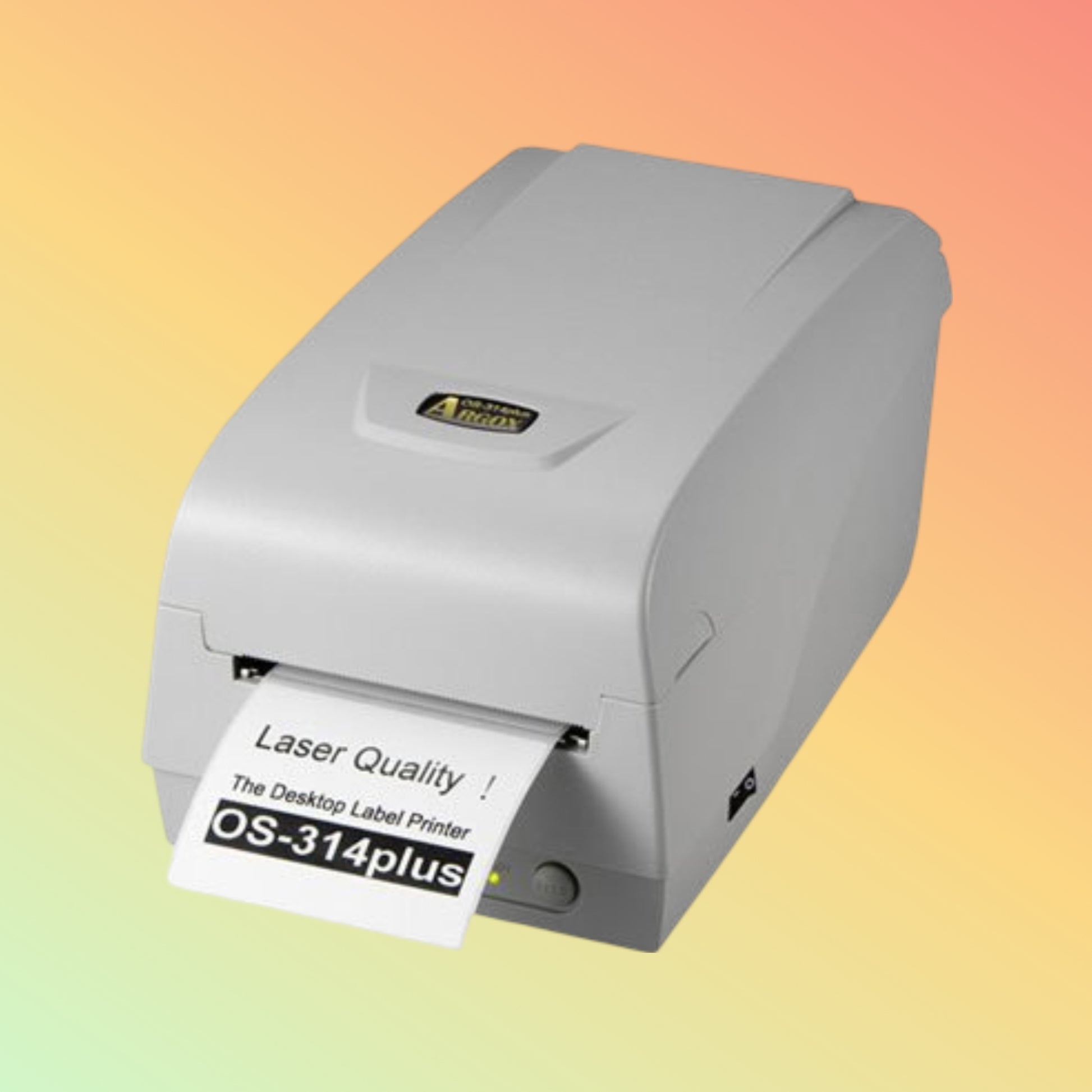 Compact and stylish Argox OS-314plus for medium-volume printing.