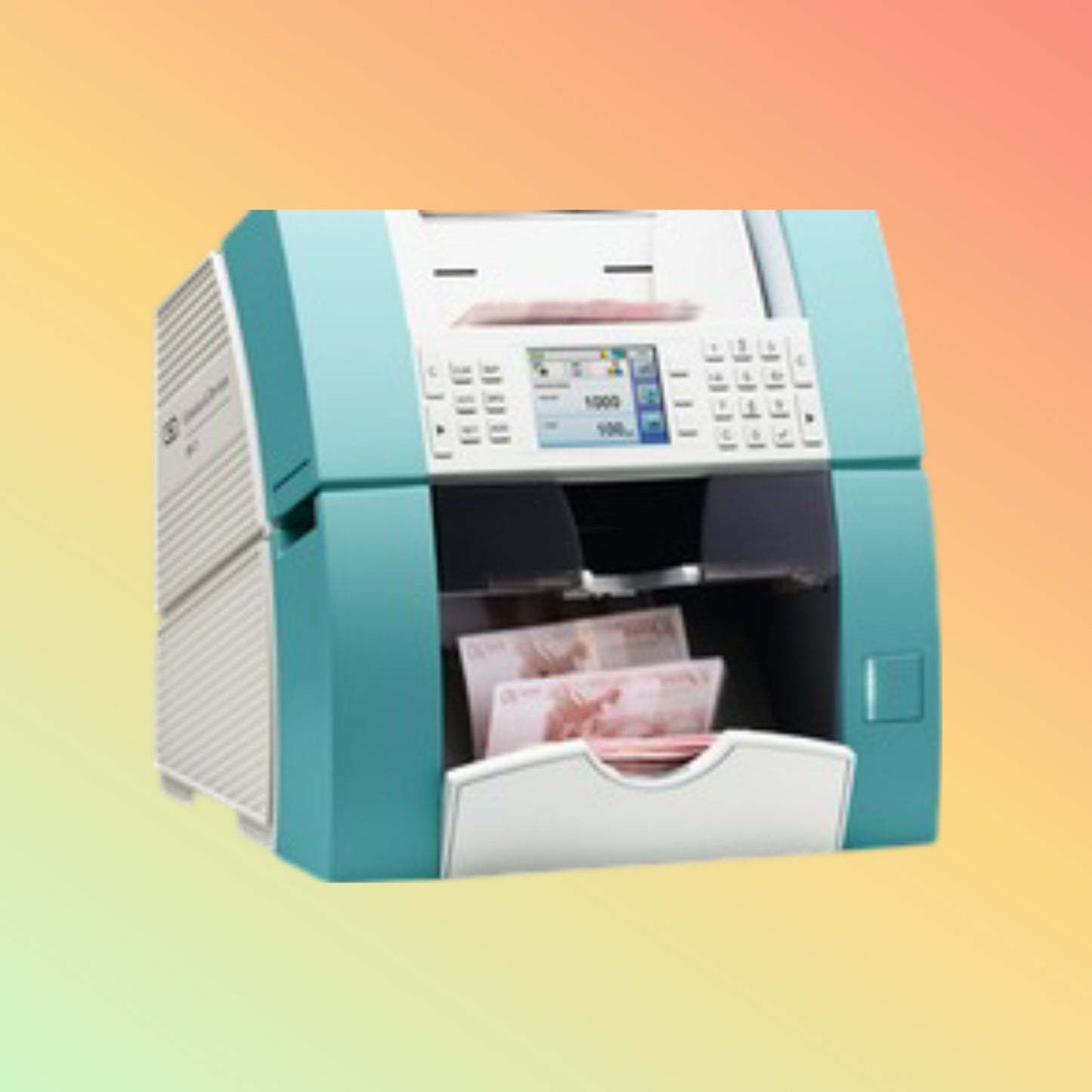 ALT Text: "BPS® C1 Compact Banknote Processor - Multi-Currency and Advanced Authentication Features"