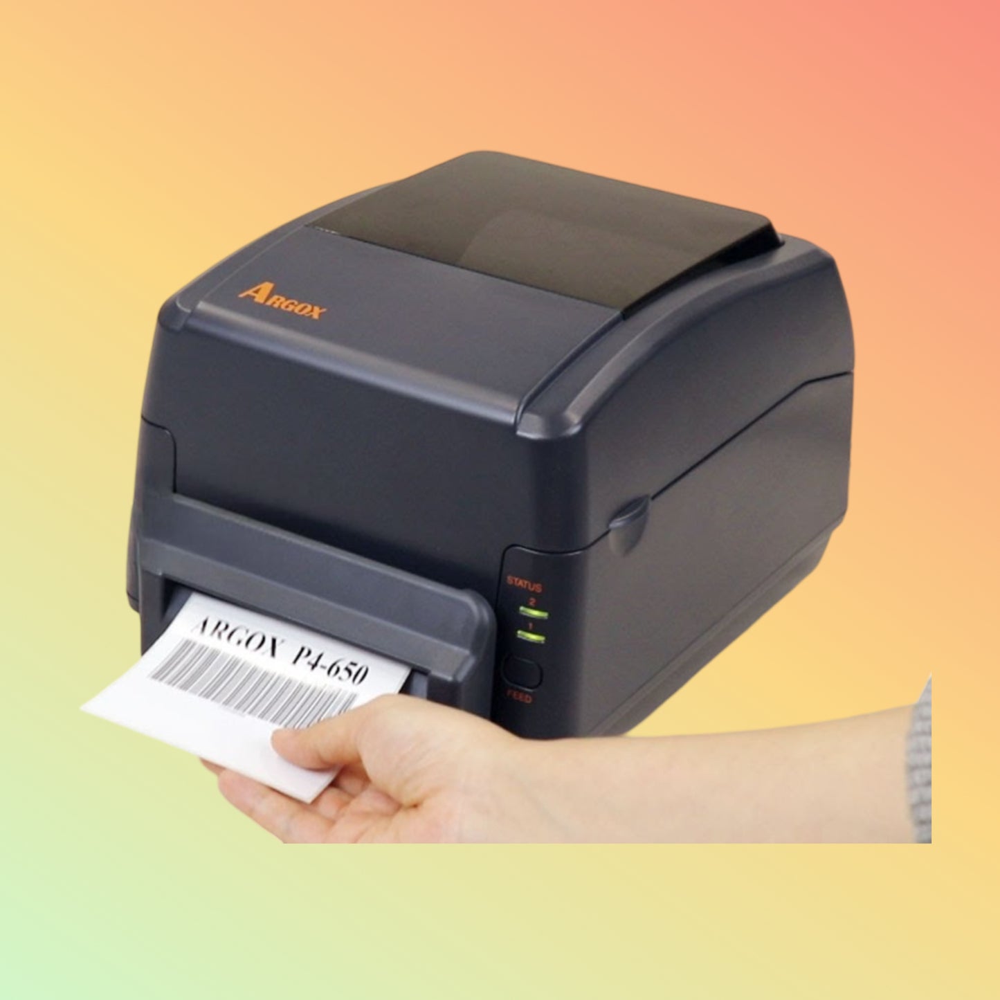 Argox P4-650 Label Printer - 600 dpi Clarity