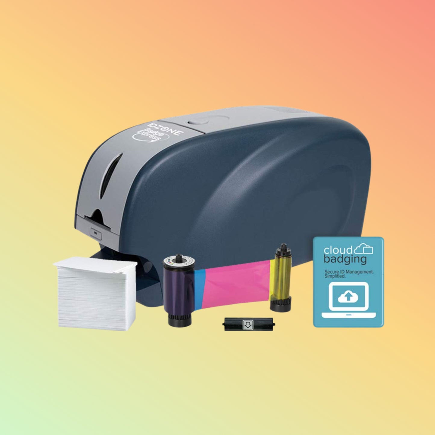 IDP Solid 310D ID Card Printer | Dual-Sided