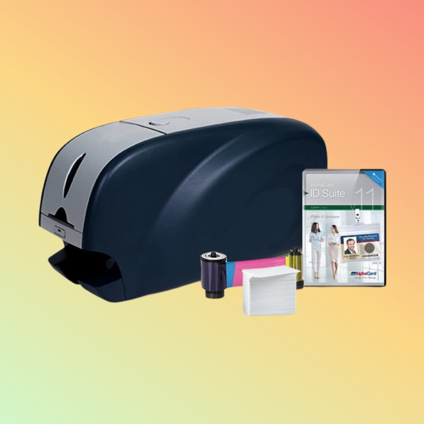 IDP Solid 310S Single-Sided ID Card Printer