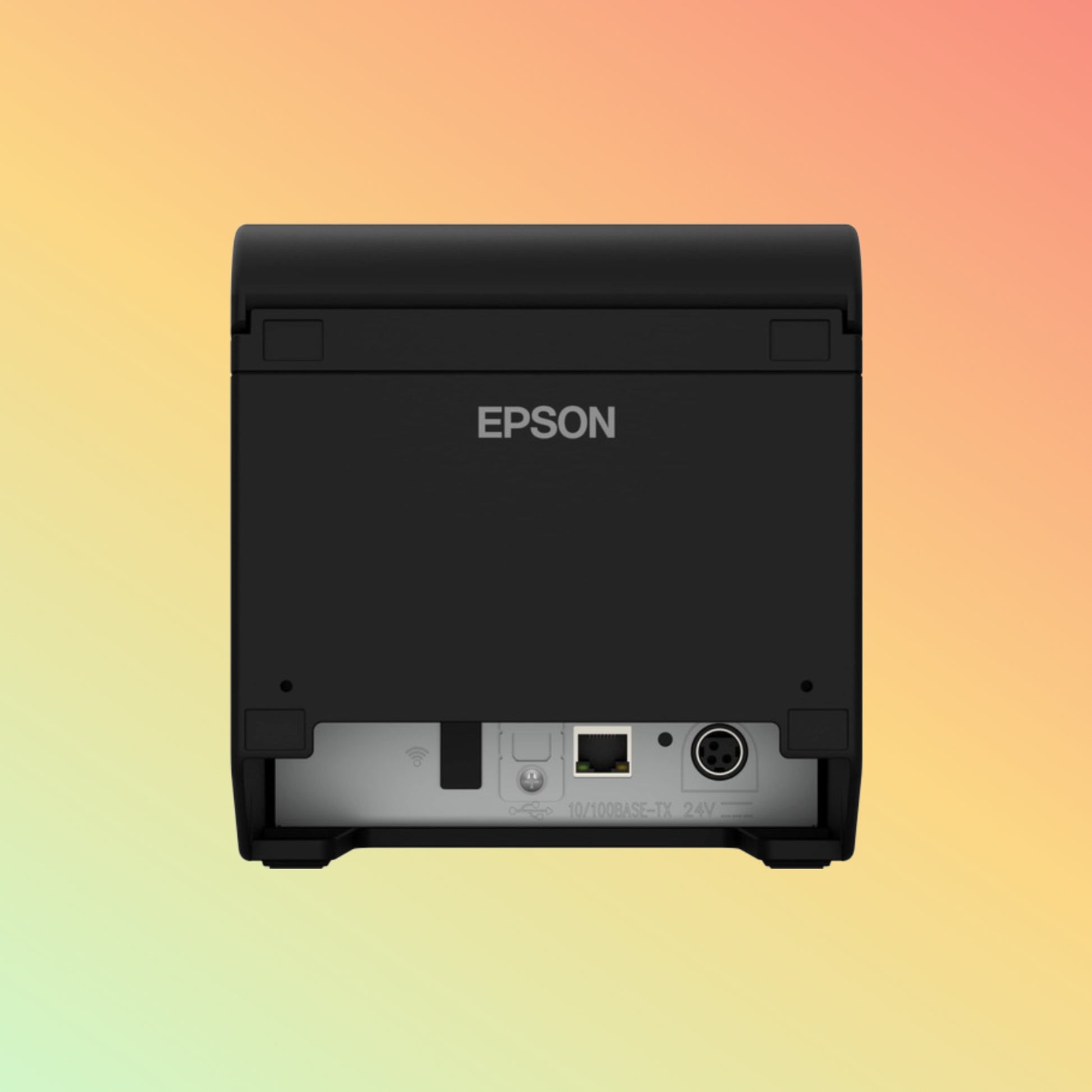 Epson TM-T82III thermal receipt printer packaging and accessories