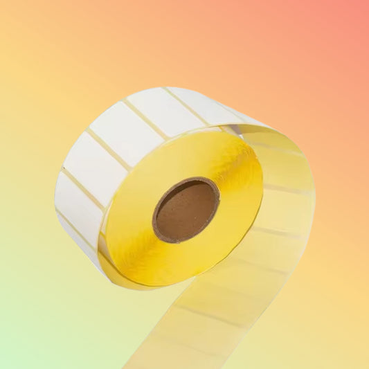 50x25mm Thermal Transfer Labels Roll: High-quality 50x25mm thermal transfer labels, 1000 labels per roll, perfect for packaging and custom stickers.