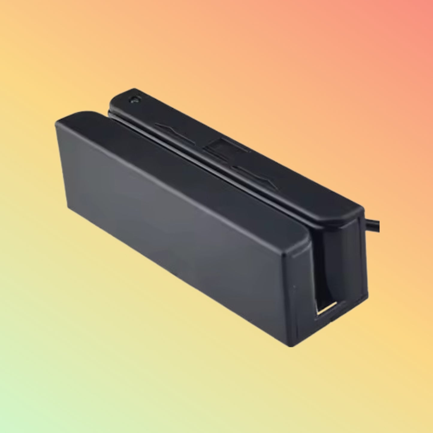 "MSR100 Magnetic Stripe Card Reader - Front View"