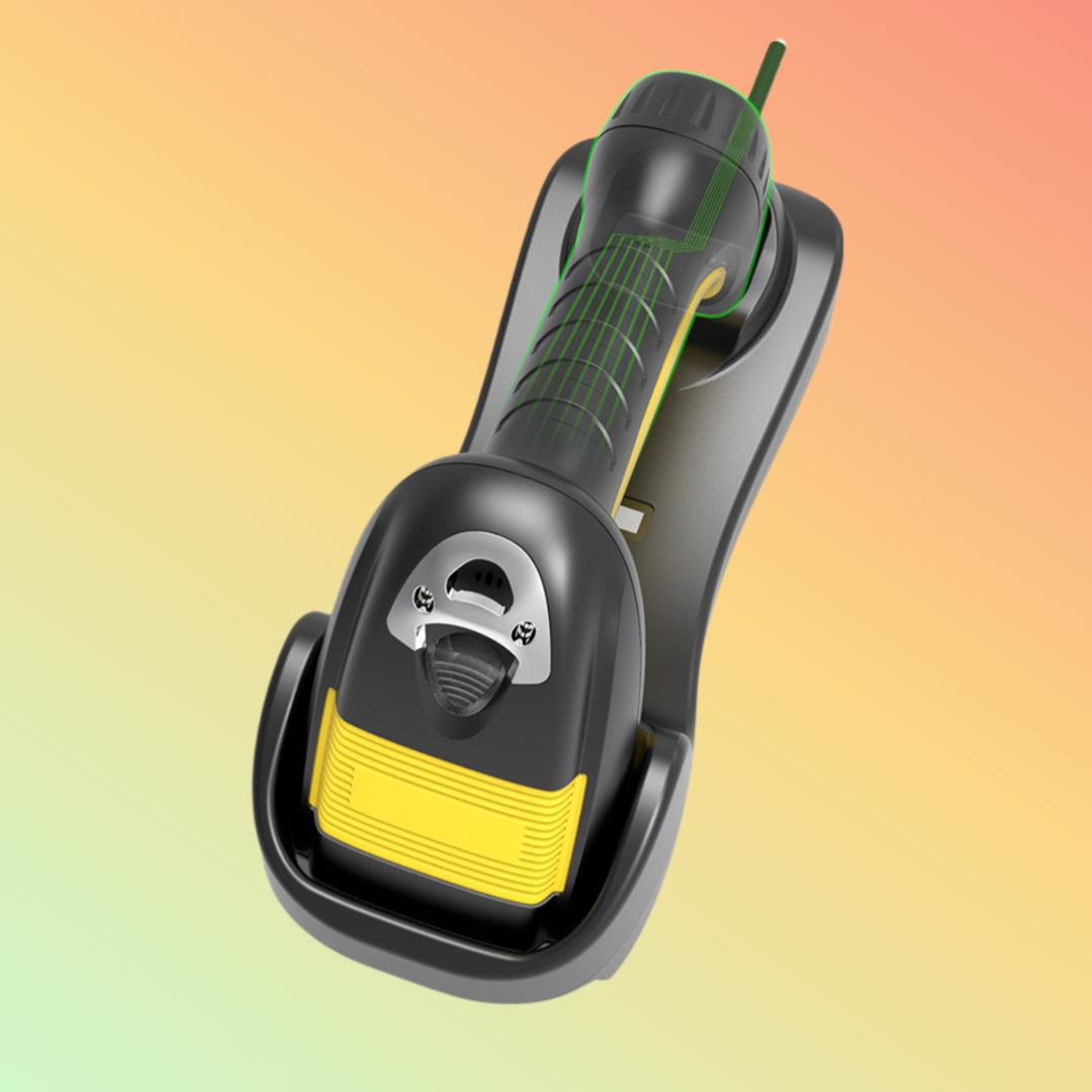 "Compact X-6301B 2D Barcode Scanner - Ergonomic Design"