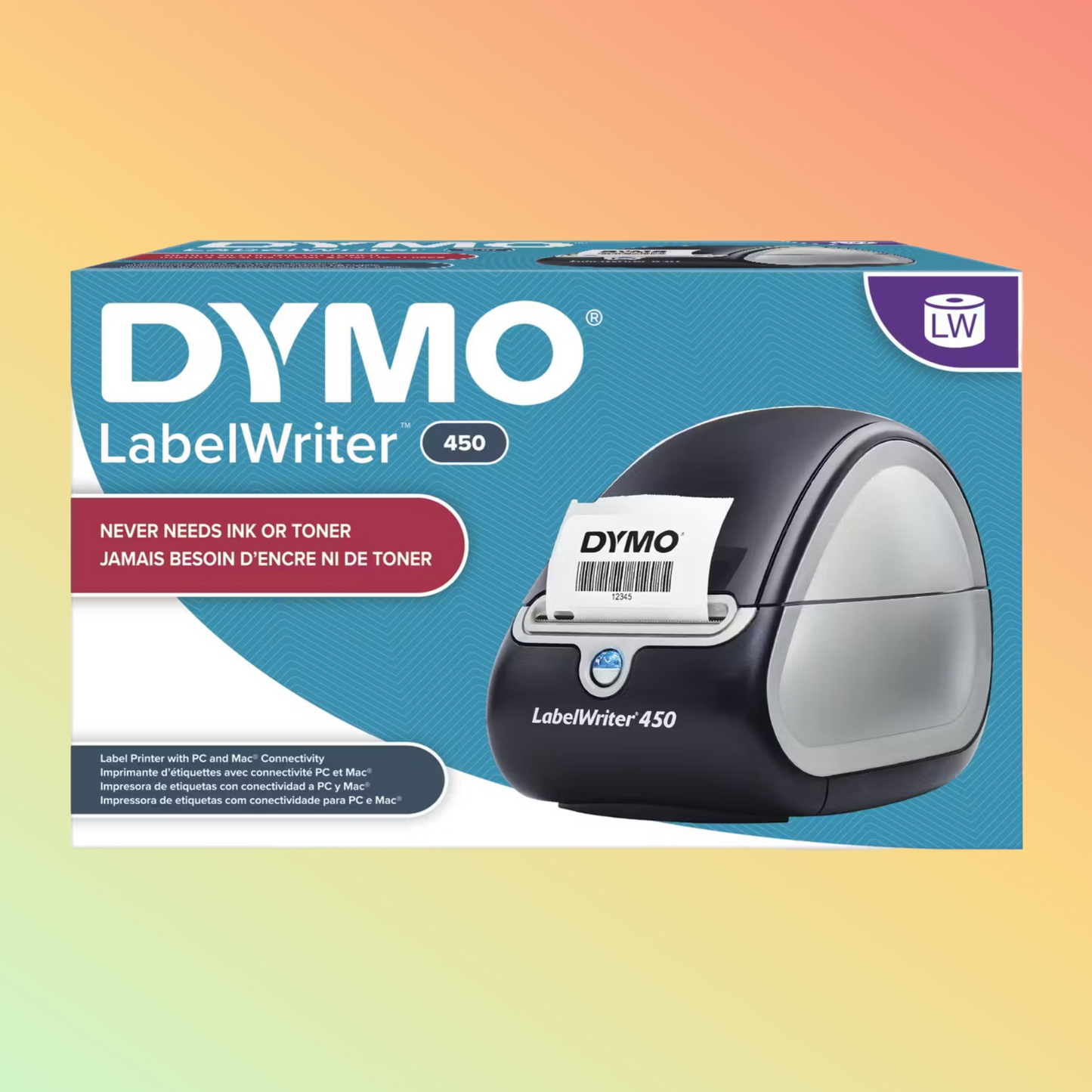 DYMO LabelWriter 450 Direct Thermal Label Printer Multi-Purpose Labels