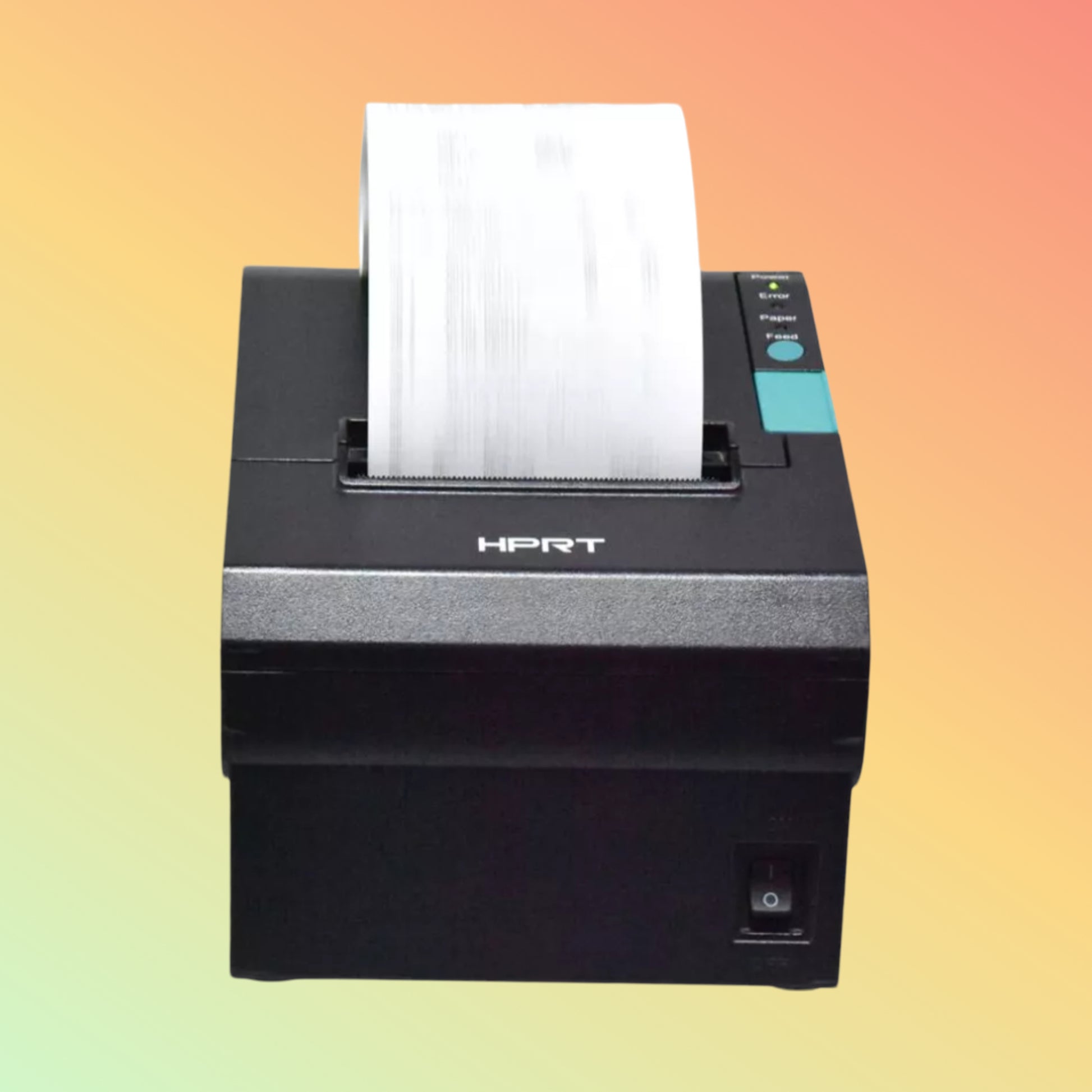 HPRT TP805 Thermal Printer - Front View.