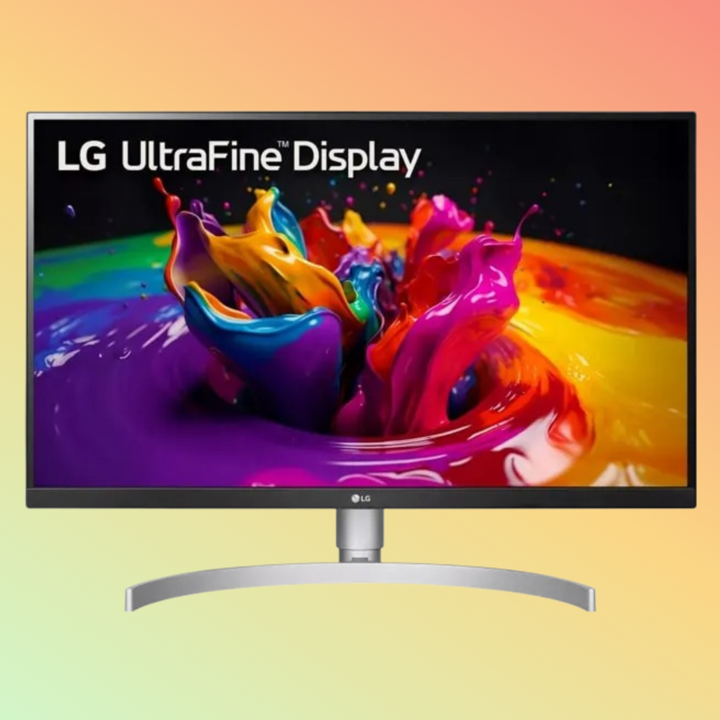 LG 27UP850N-W 27" 4K UHD 5ms 60Hz Flat Monitor - Silver