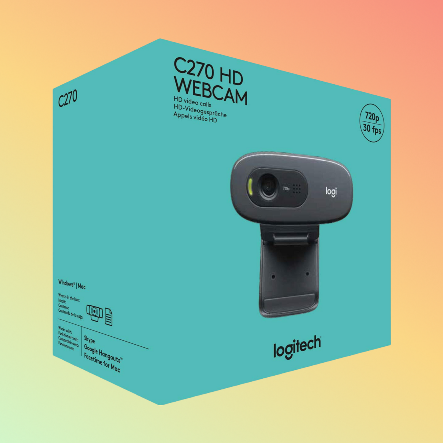 Logitech C270 HD Webcam