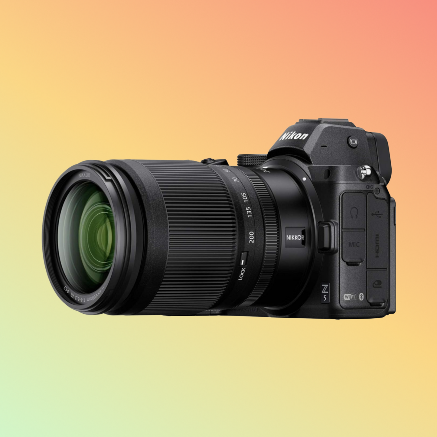 Nikon Z5 Mirrorless Digital Camera with 24-200mm Lens