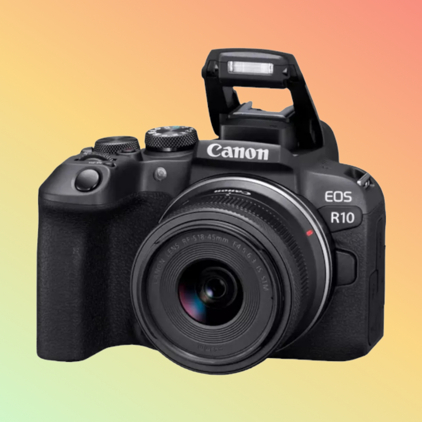 Canon EOS R10 Mirrorless Camera + RF-S 18-45 mm F4.5-6.3