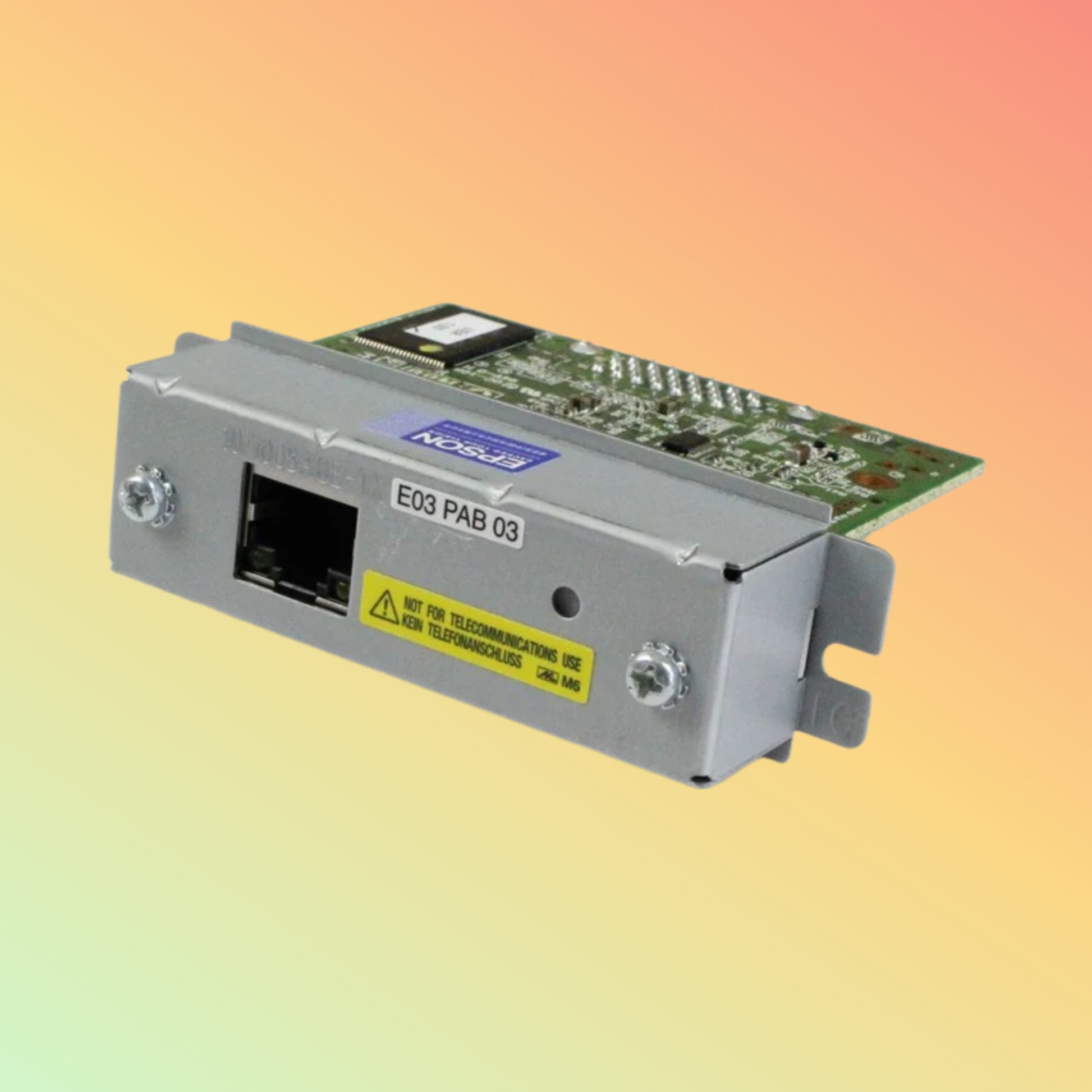 Epson UB-E03 Ethernet Interface Board Installation Guide