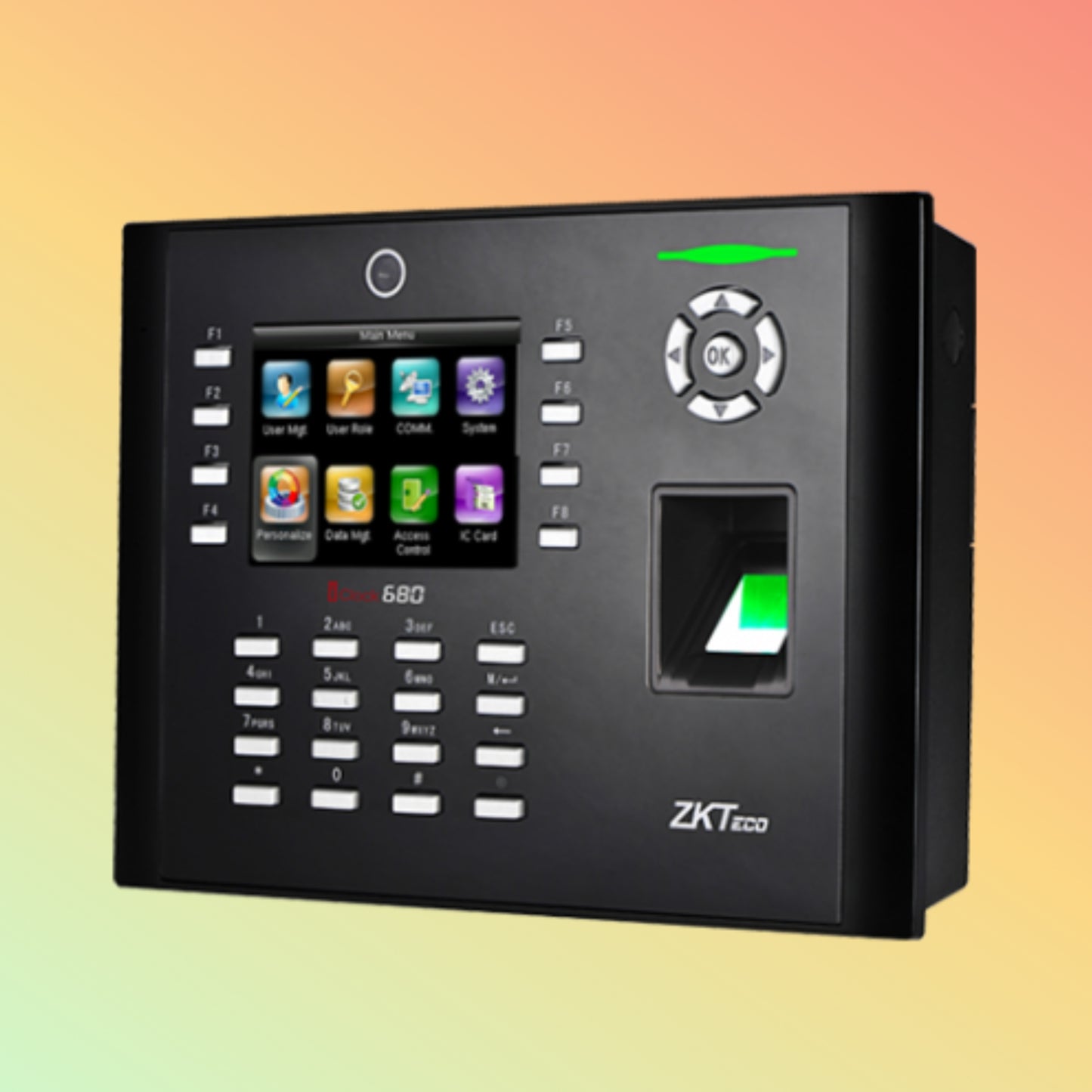 ZKTeco iClock 680 Fingerprint Reader