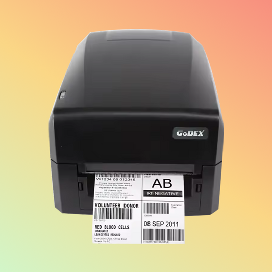 4" Godex GE330 GE300 Barcode Printer Desktop Thermal Transfer Label Printer BPE300 BPE330