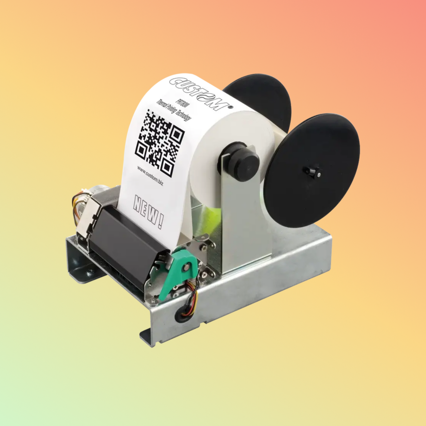 80mm Thermal Journal Thermal Printer with Rewinder CUSTOM PRT80/PRT80III