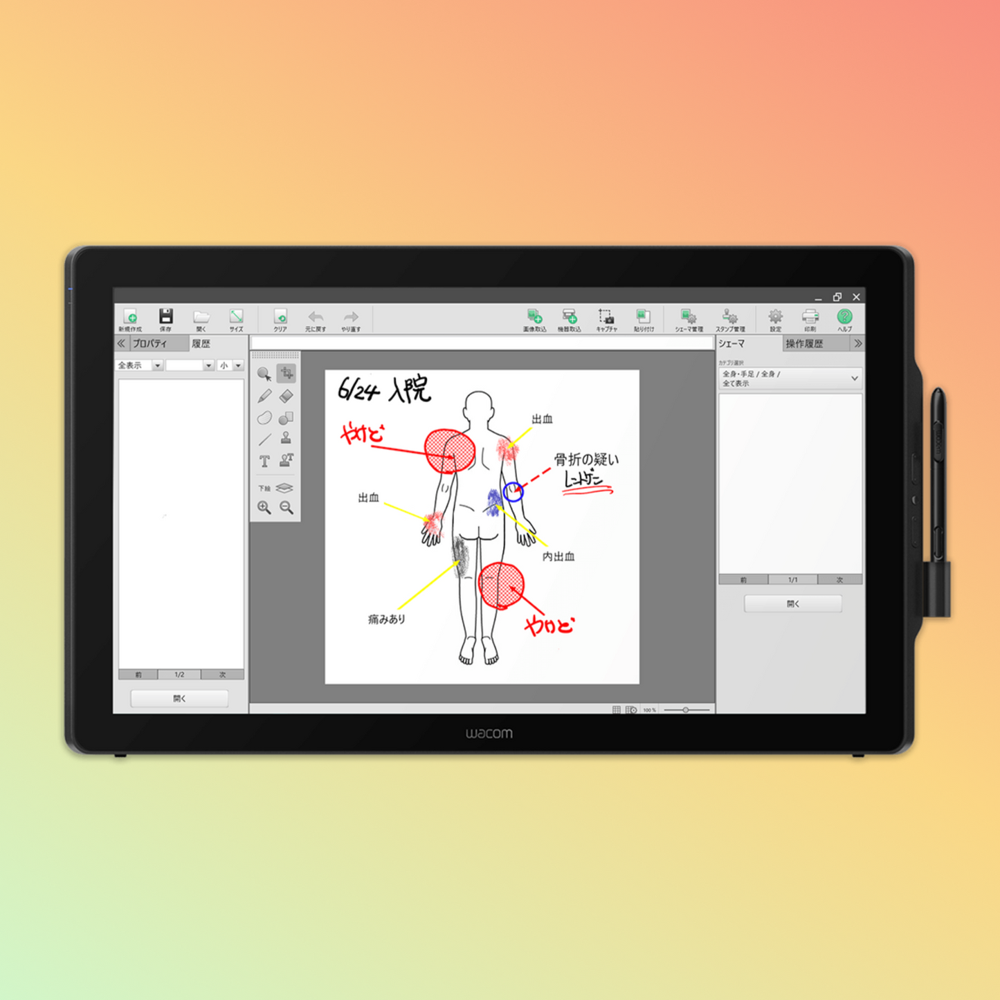 Wacom DTK-2451 / DTH-2452