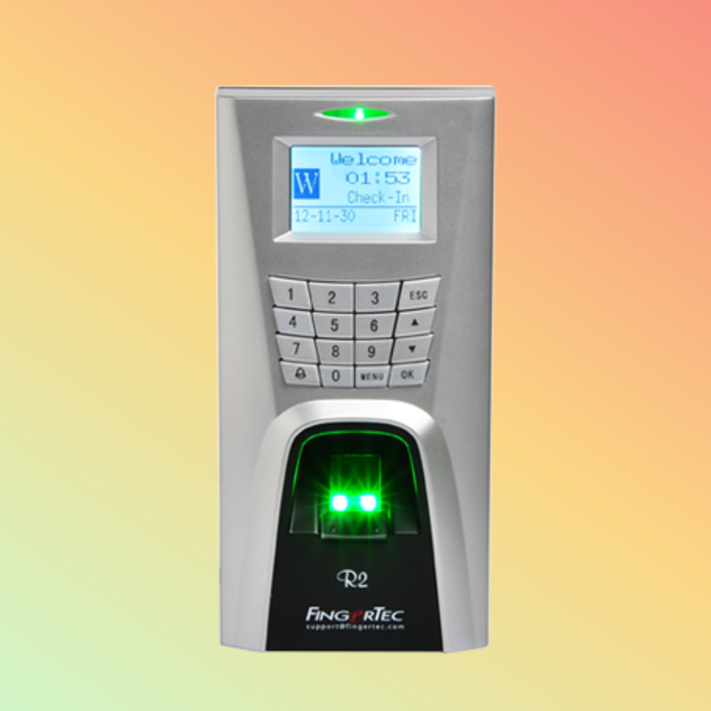 Fingertec R2-R2c Door Access & Time Attendance System