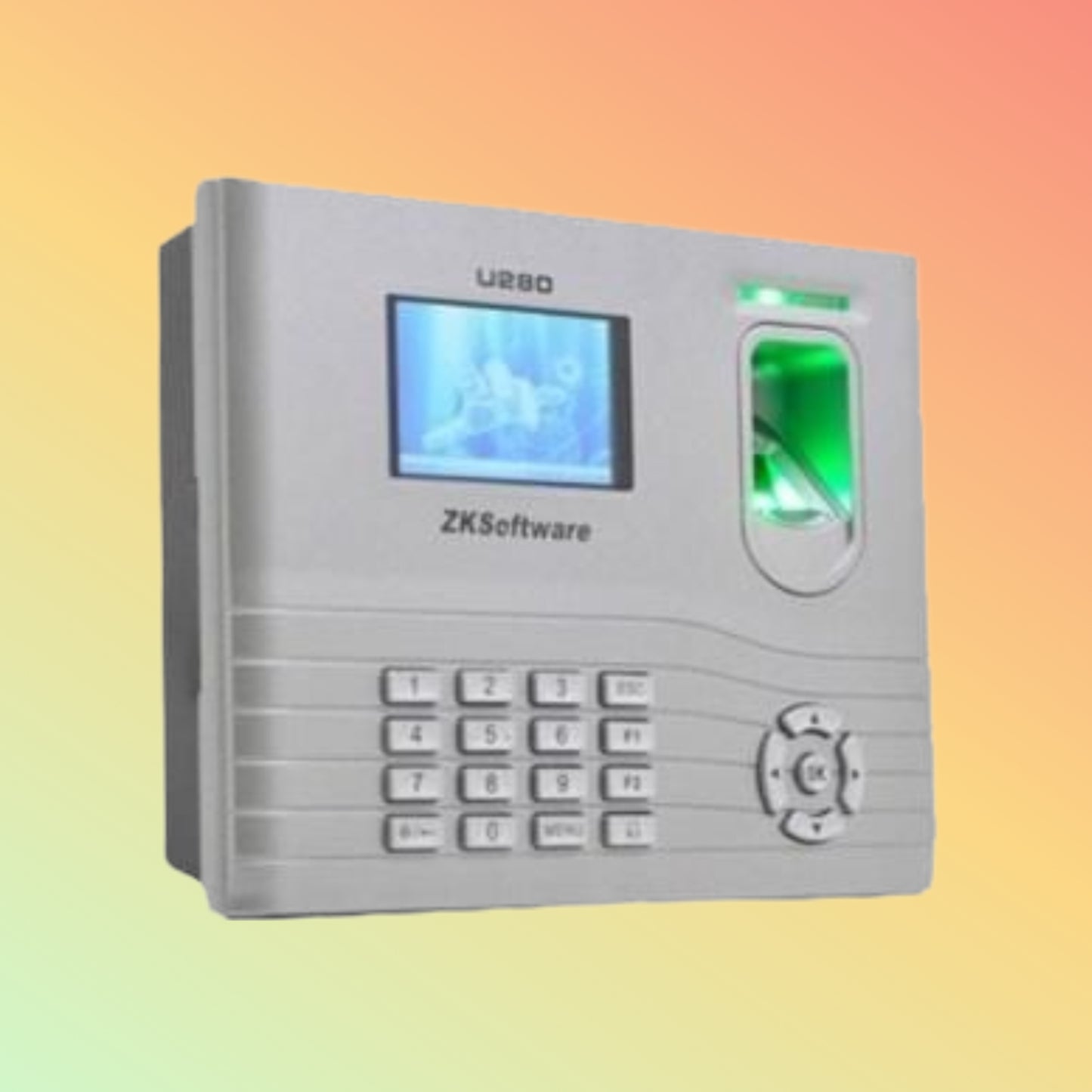 ZKTeco U280 Biometric Time Attendance System Front View